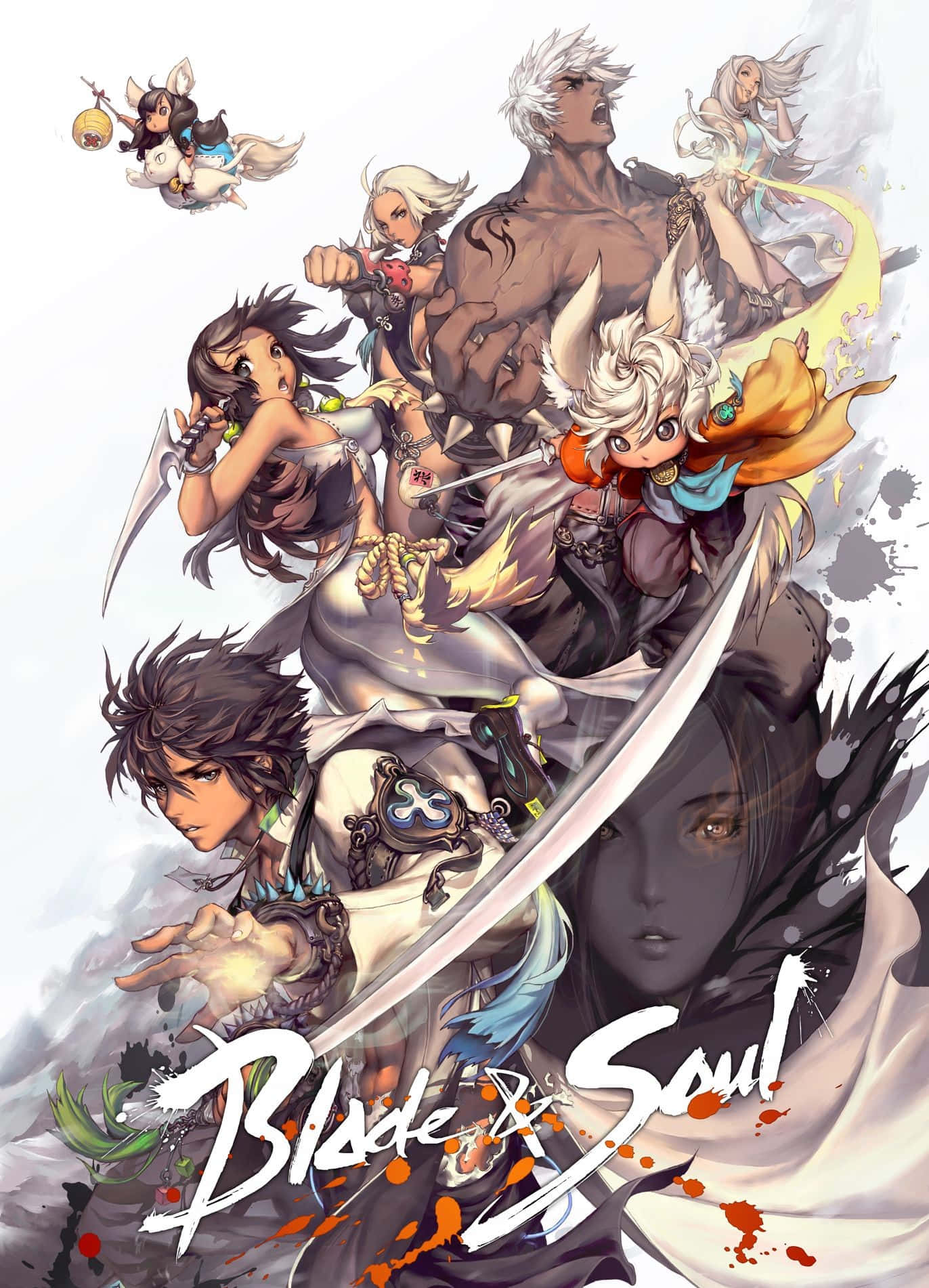 Blade And Soul Anime Videospil Plakat Wallpapers