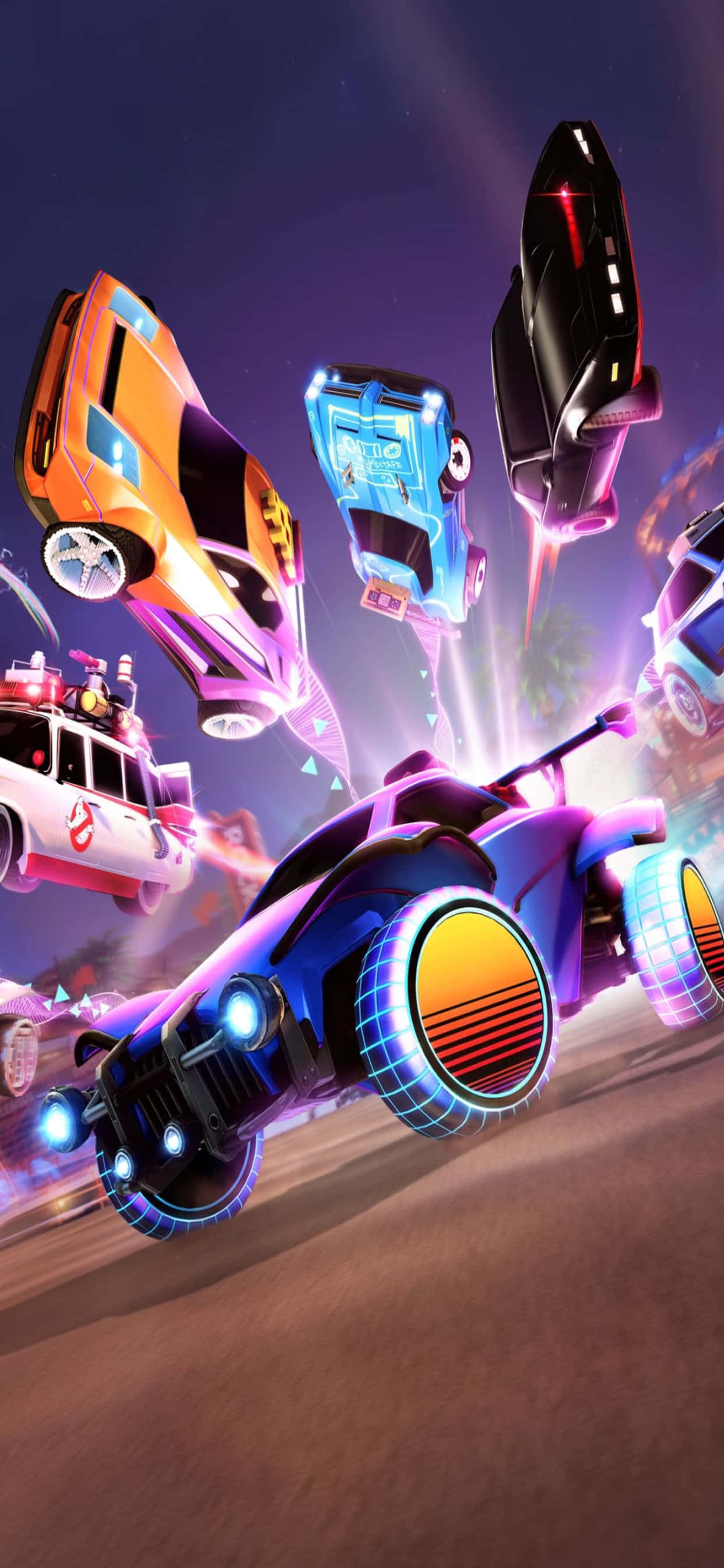 Blast off med den ultimative mobile spiloplevelse Wallpapers