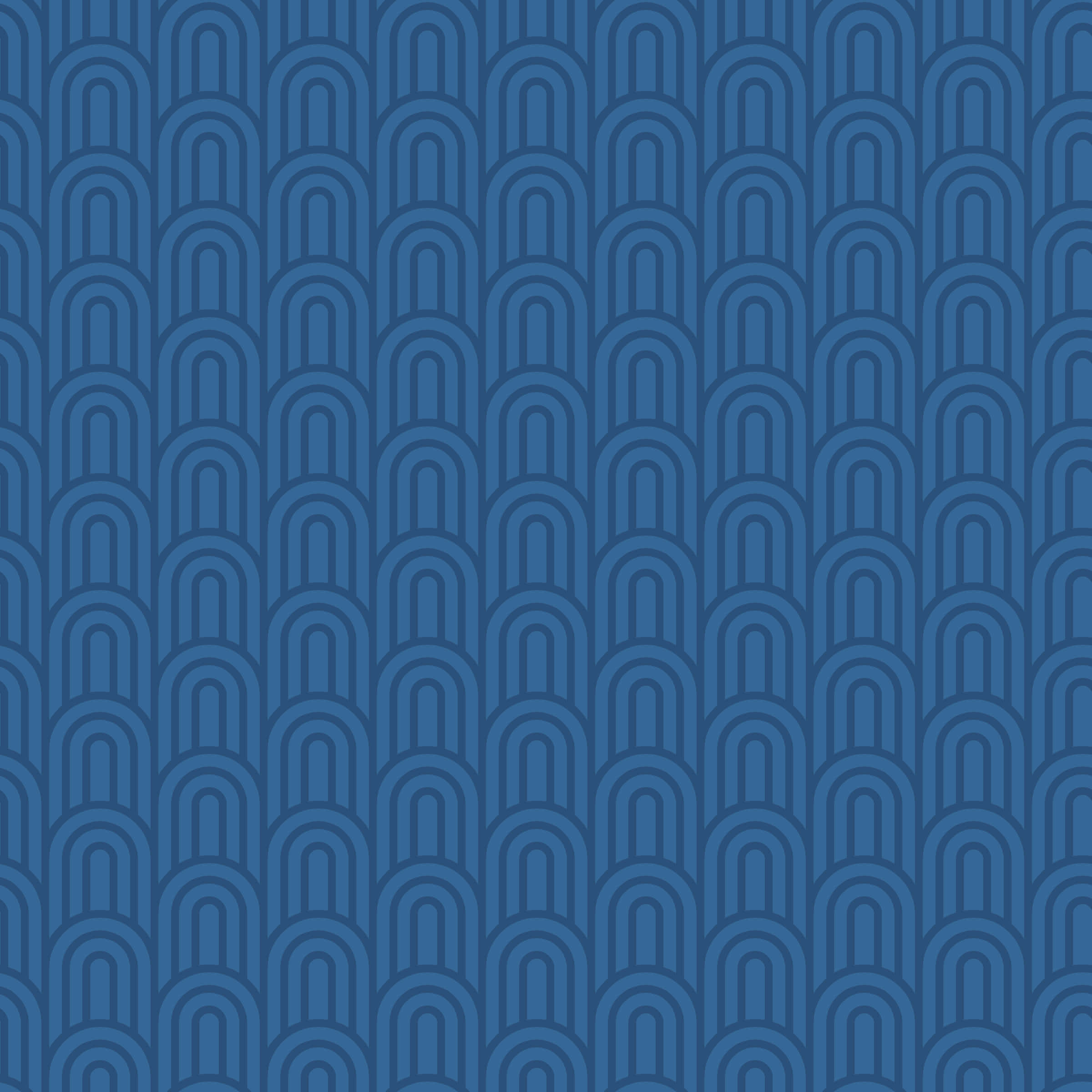 Blåt bølget geometrisk mønster billede Wallpapers