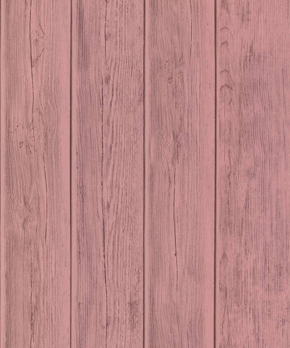 Blød rosaguld baggrund mod en smuk træplankevæg Wallpapers