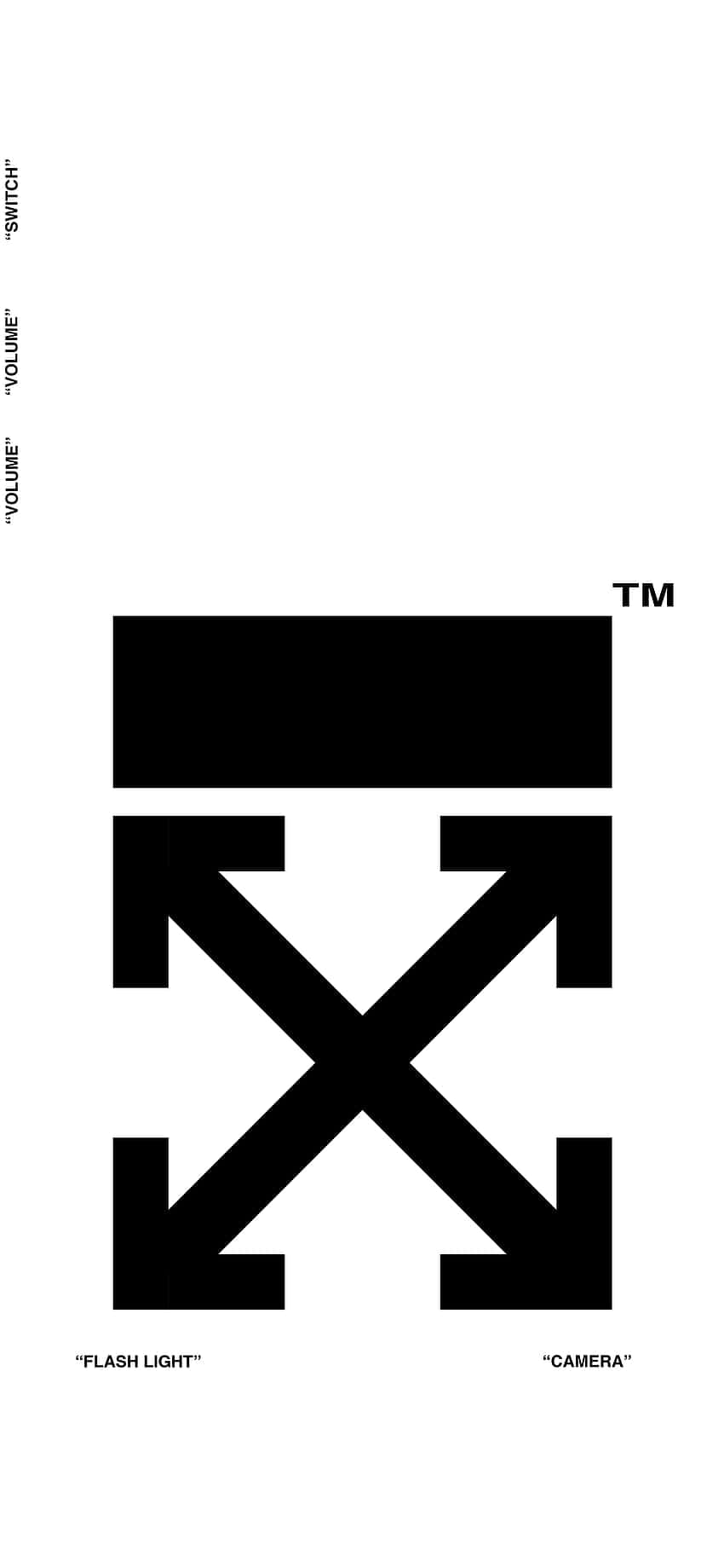 Bliv kreativ med Off White iPad Wallpapers