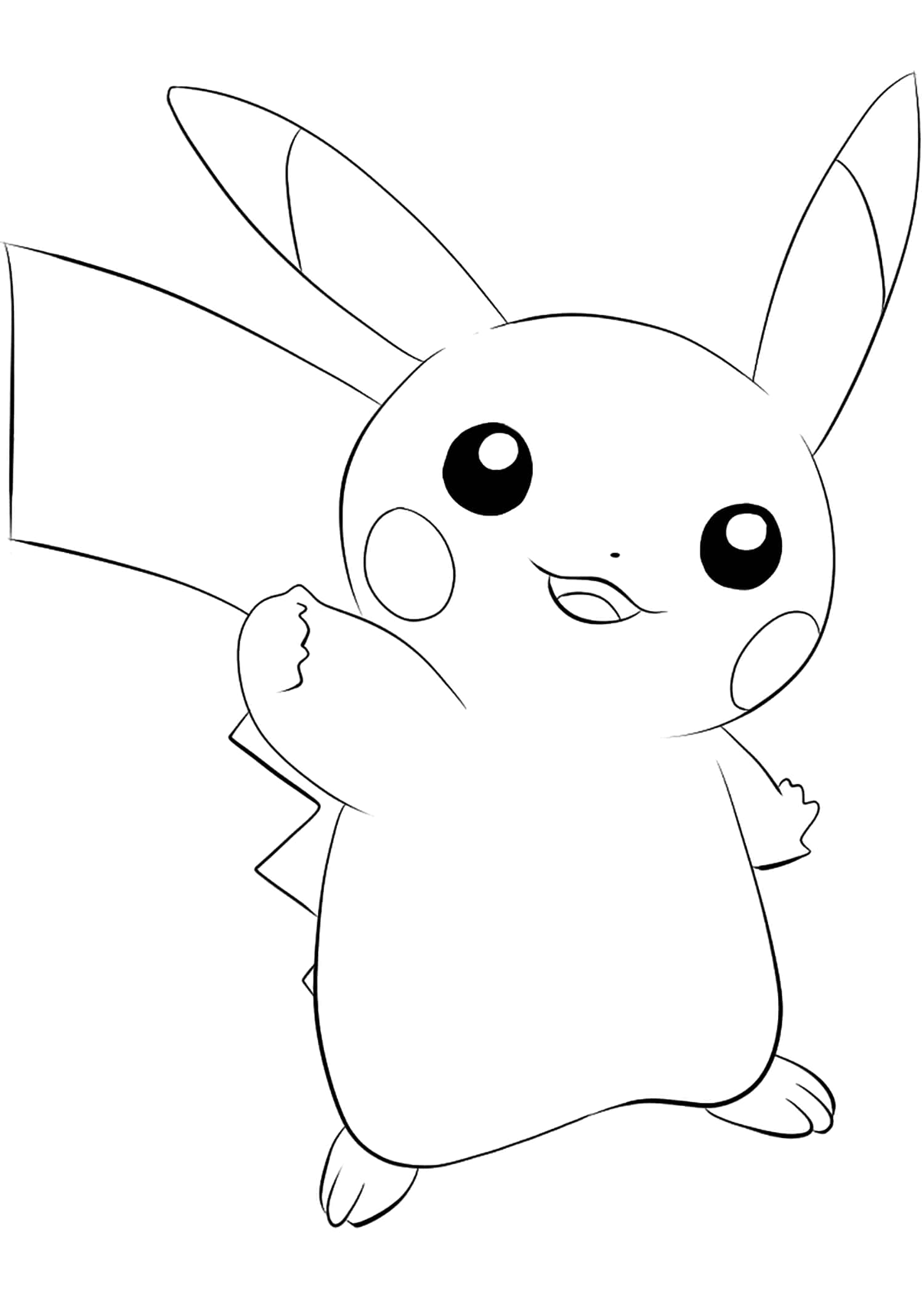 Bliv kreativ og giv din yndlings-Pokémon liv med denne printbare Pokémon-farvelægningsside Wallpapers