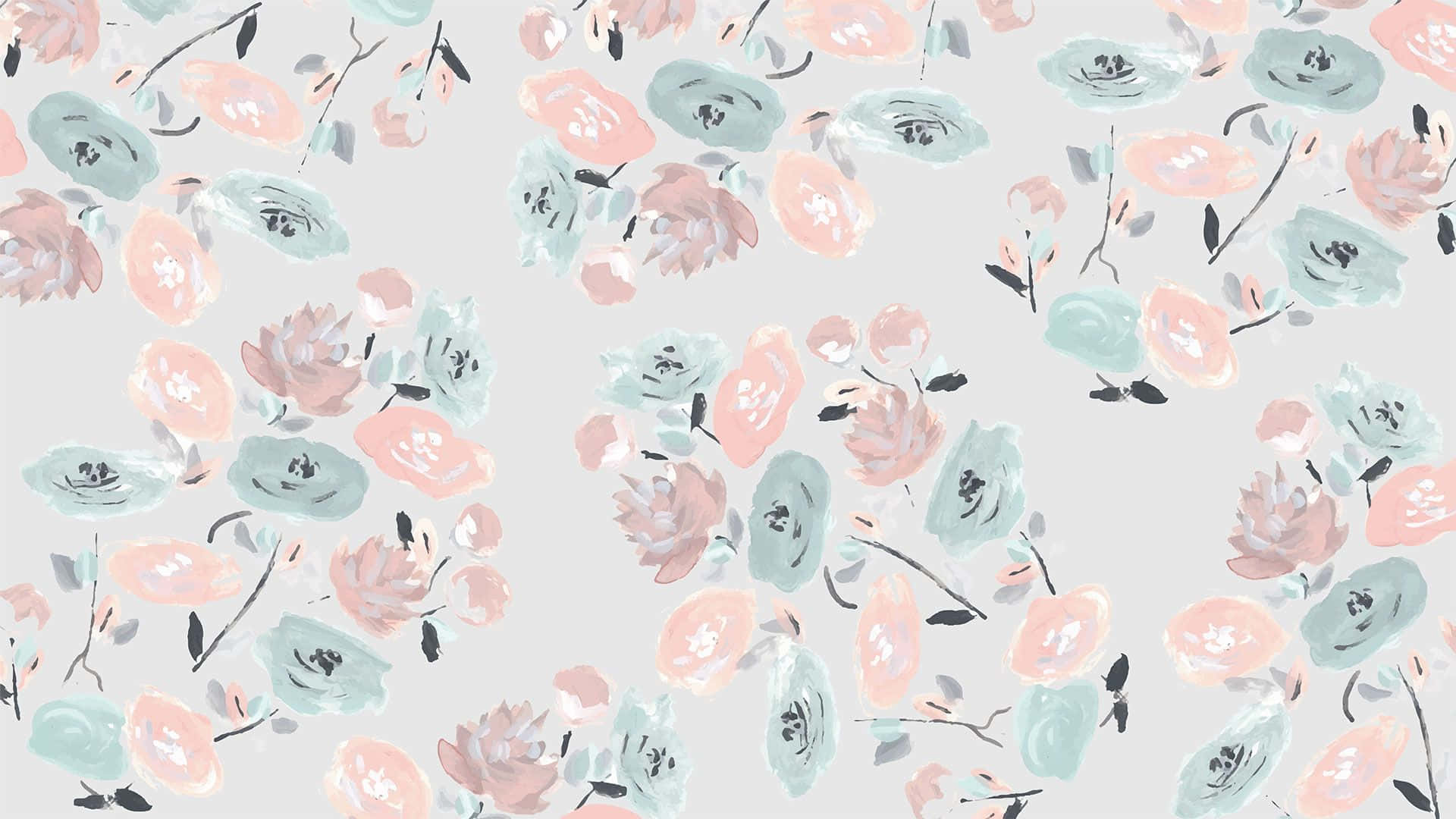 Blød pastel pink gradient baggrund Wallpapers