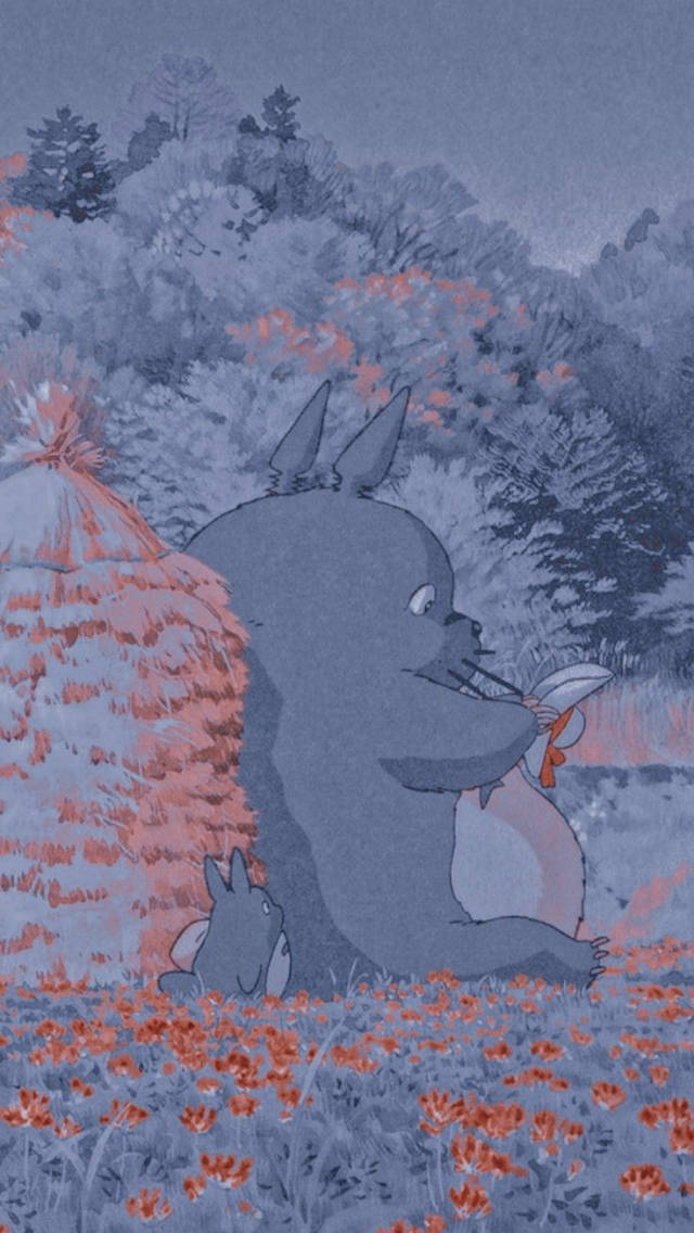 Blød Totoro-æstetik Wallpapers