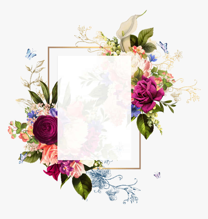 Blomsterbaggrund Wallpapers