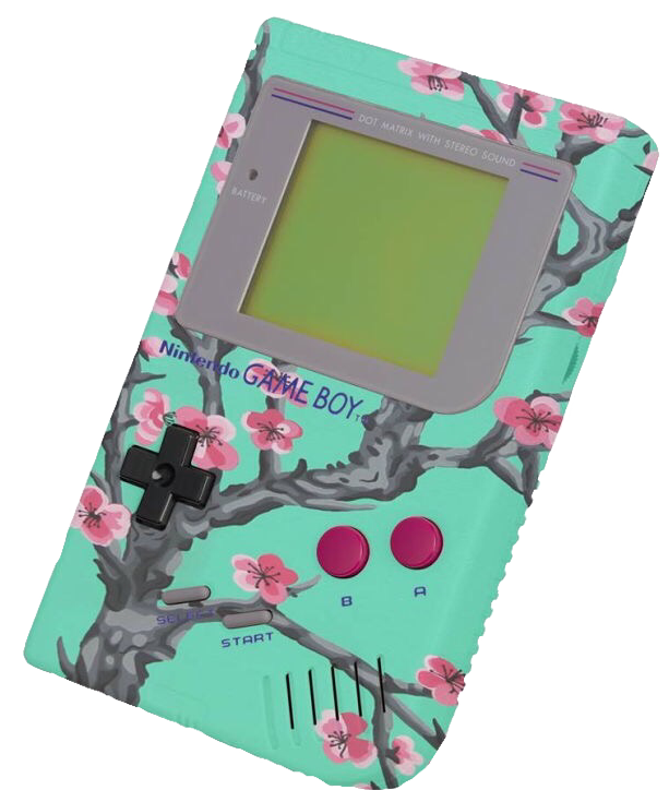 Blomsterdesign Gameboy.PNG Wallpapers