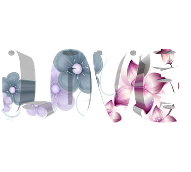 Blomsterkærlighedsgrafik Wallpapers