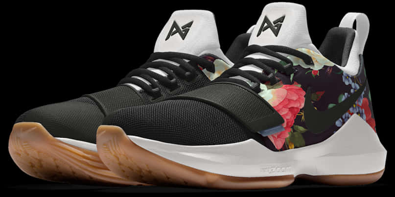 Blomsterprint Sneakers Wallpapers