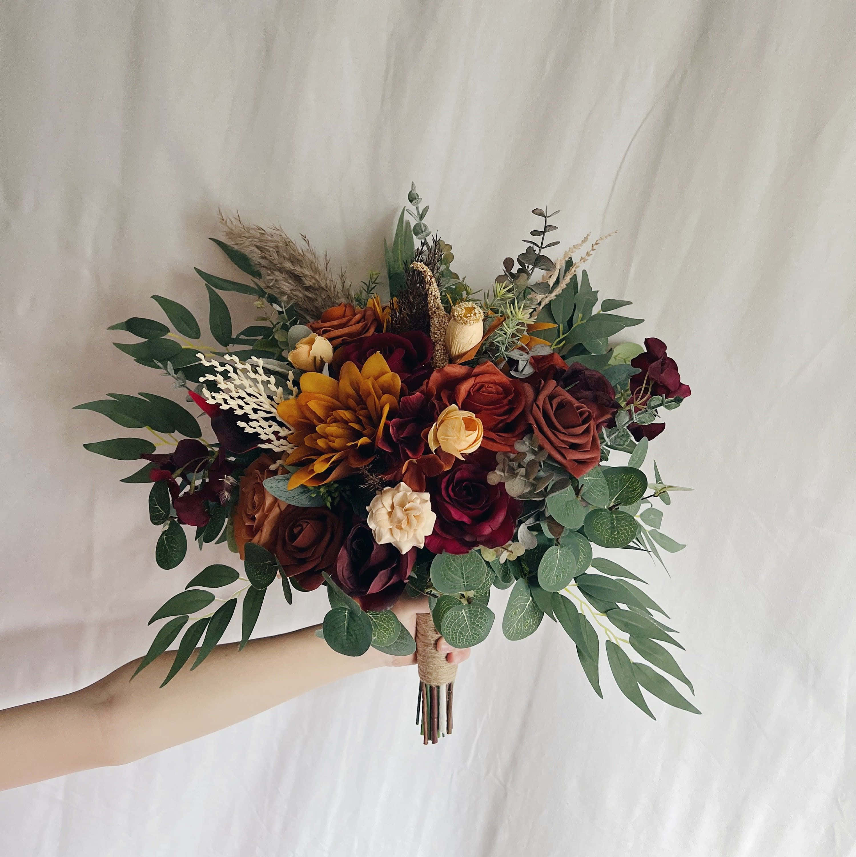 Blomstrende buket billede Wallpapers