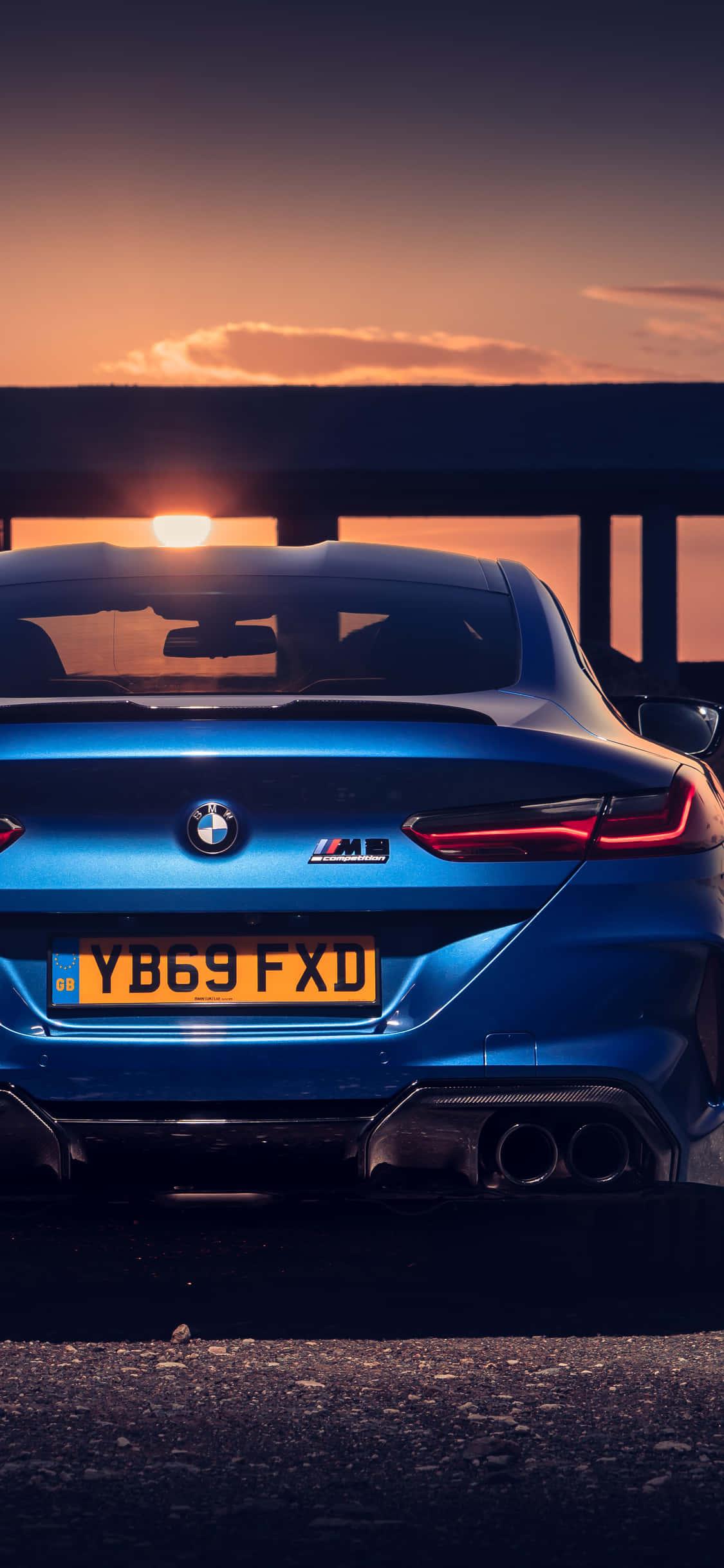 BMW Tablet Metallic Blå M8 Wallpapers