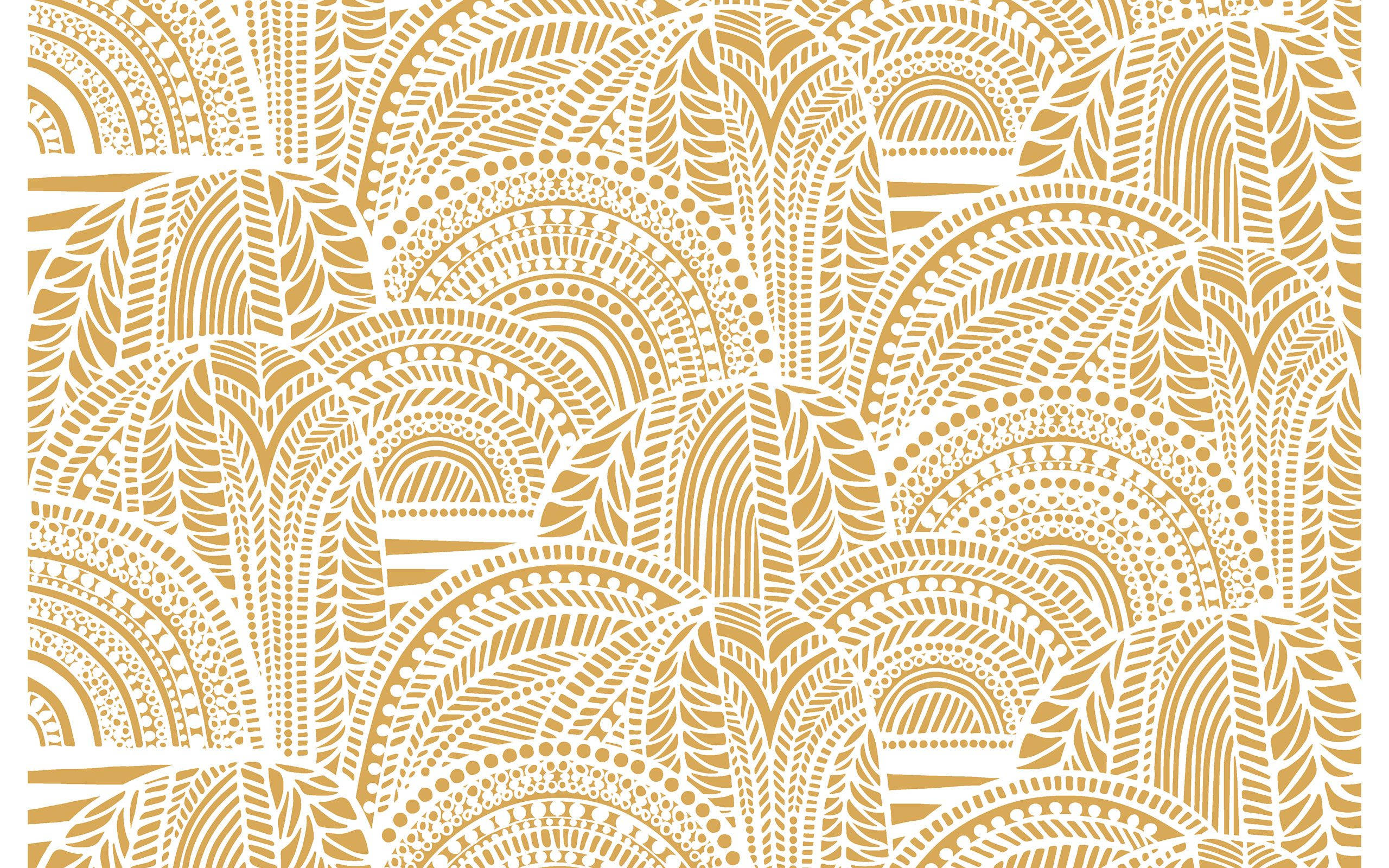 Bohemske kammuslinger køligt mønster Wallpapers