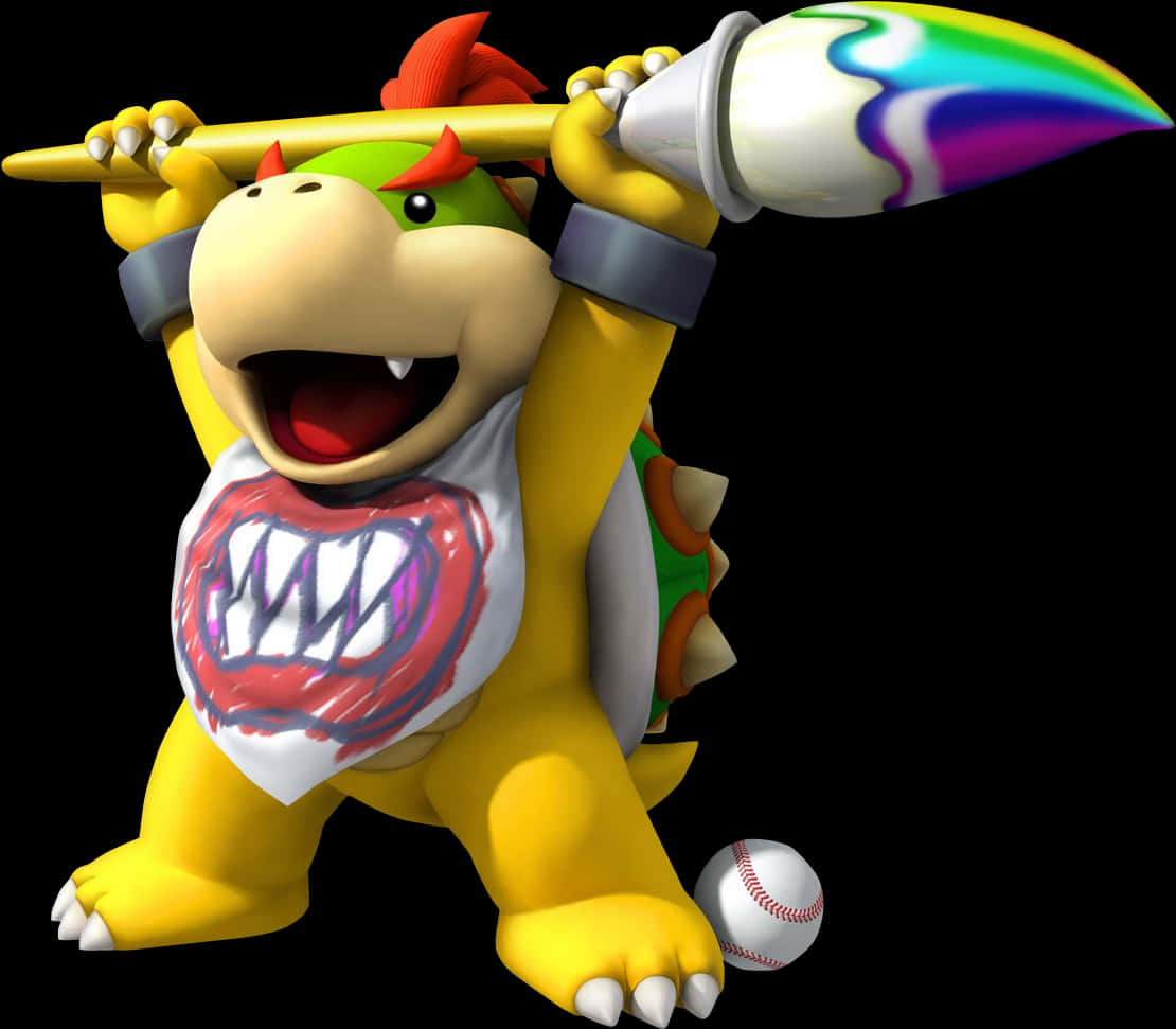 Bowser Baseball Fury Wallpapers