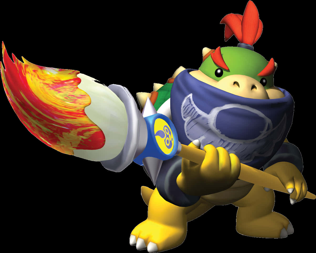 Bowser Jr. Flammespyt Wallpapers