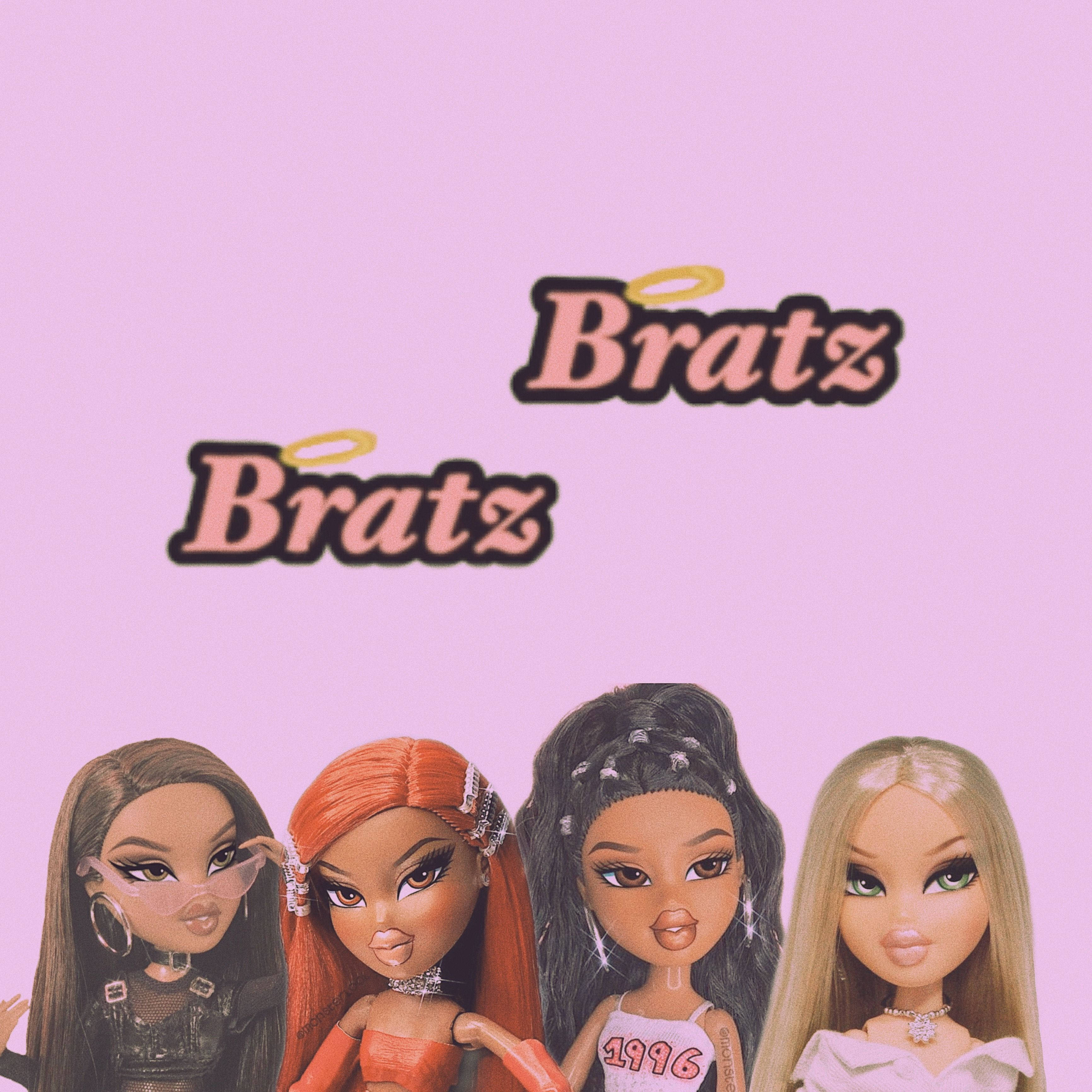 Bratz æstetisk hold i pink Wallpapers