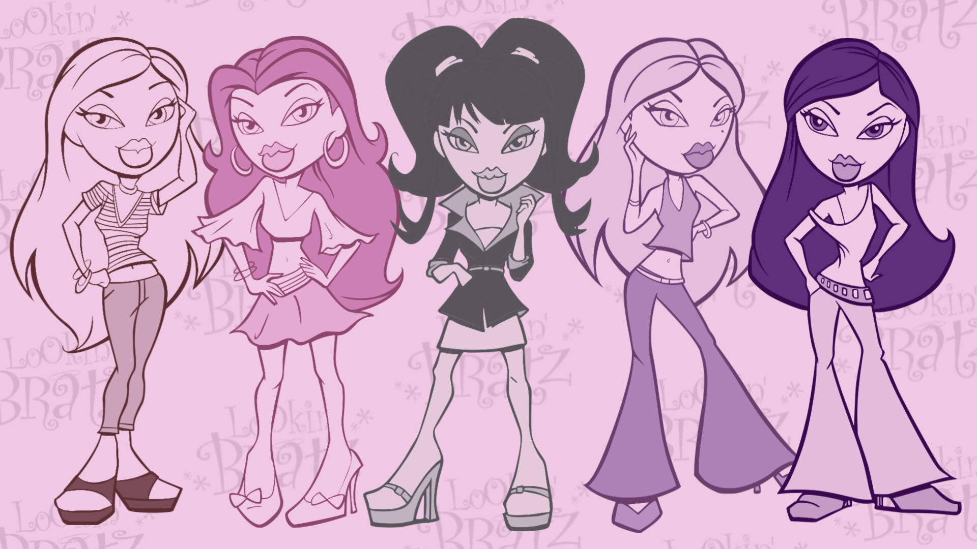 Bratz æstetisk musikgruppe Wallpapers
