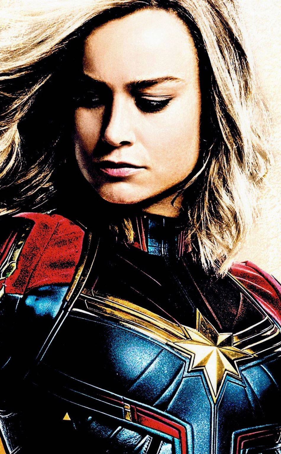 Brie Larson Captain Marvel iPhone Wallpapers