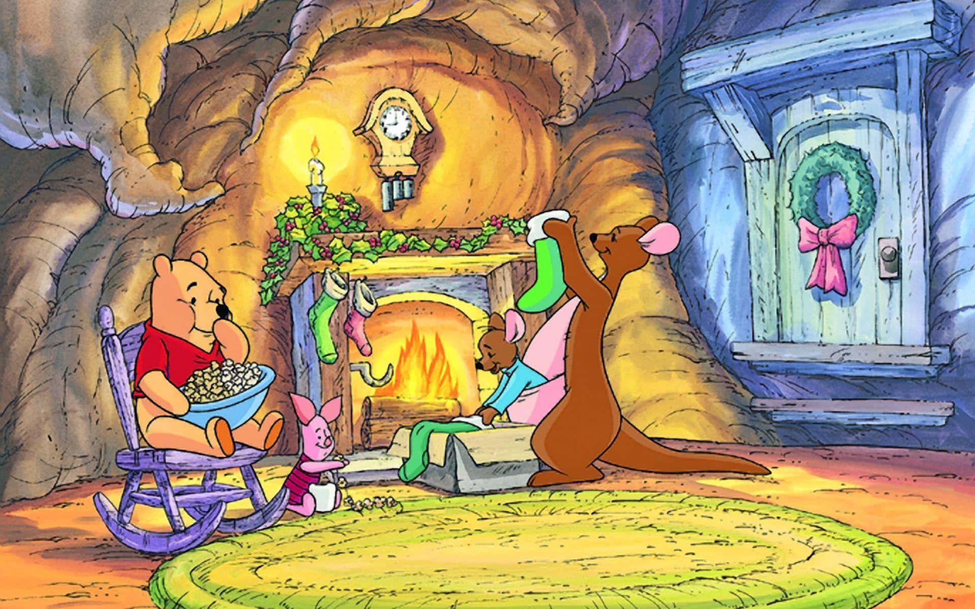 Bring julemagien ind i hjemmet med Disney juletraditioner Wallpapers