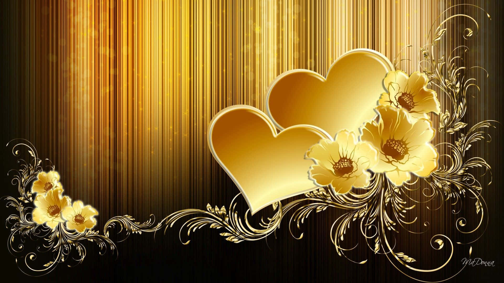 Bring lidt romantik ind i dit liv med hjerteformet æstetik! Wallpapers