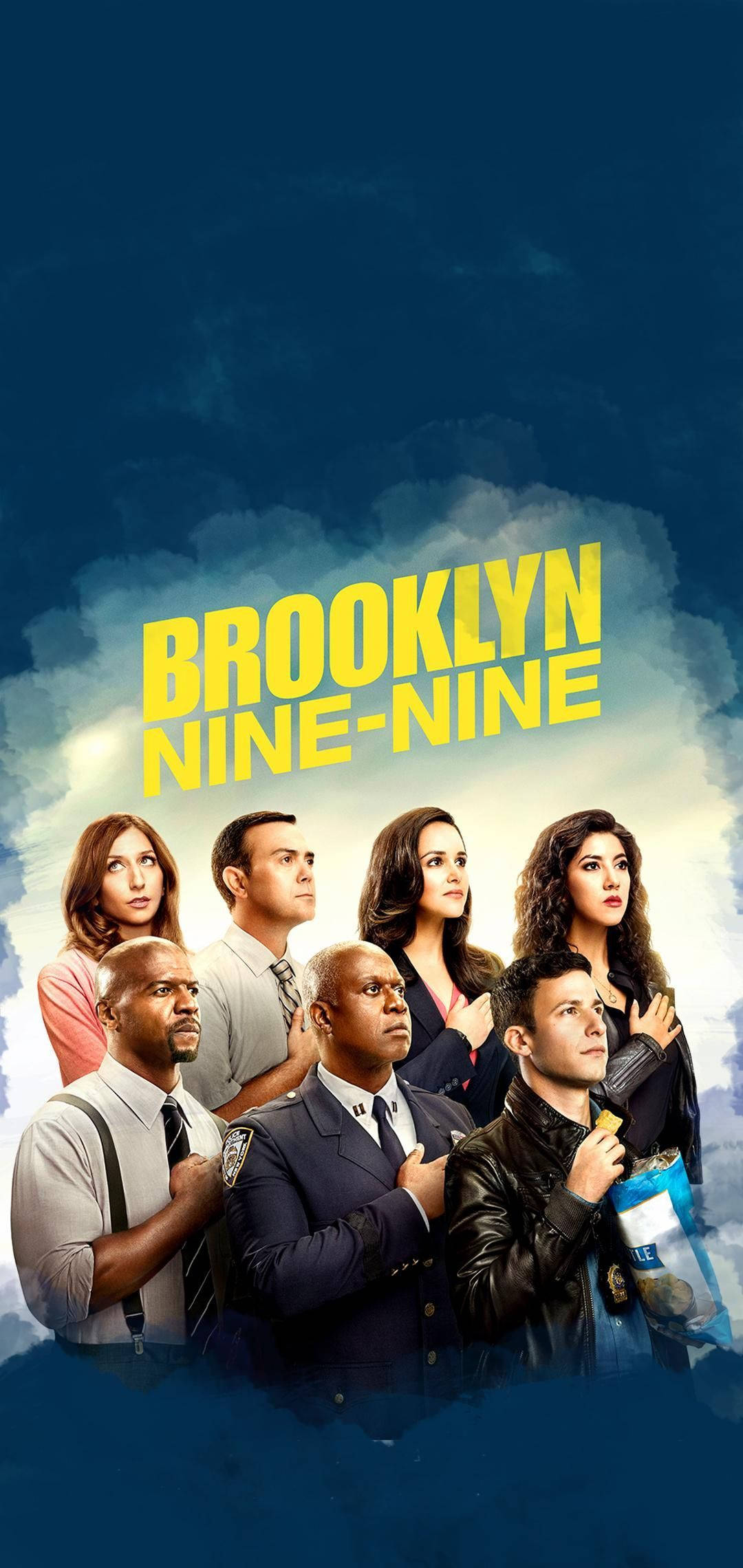 Brooklyn Nine Nine Blå Fan Art Wallpapers