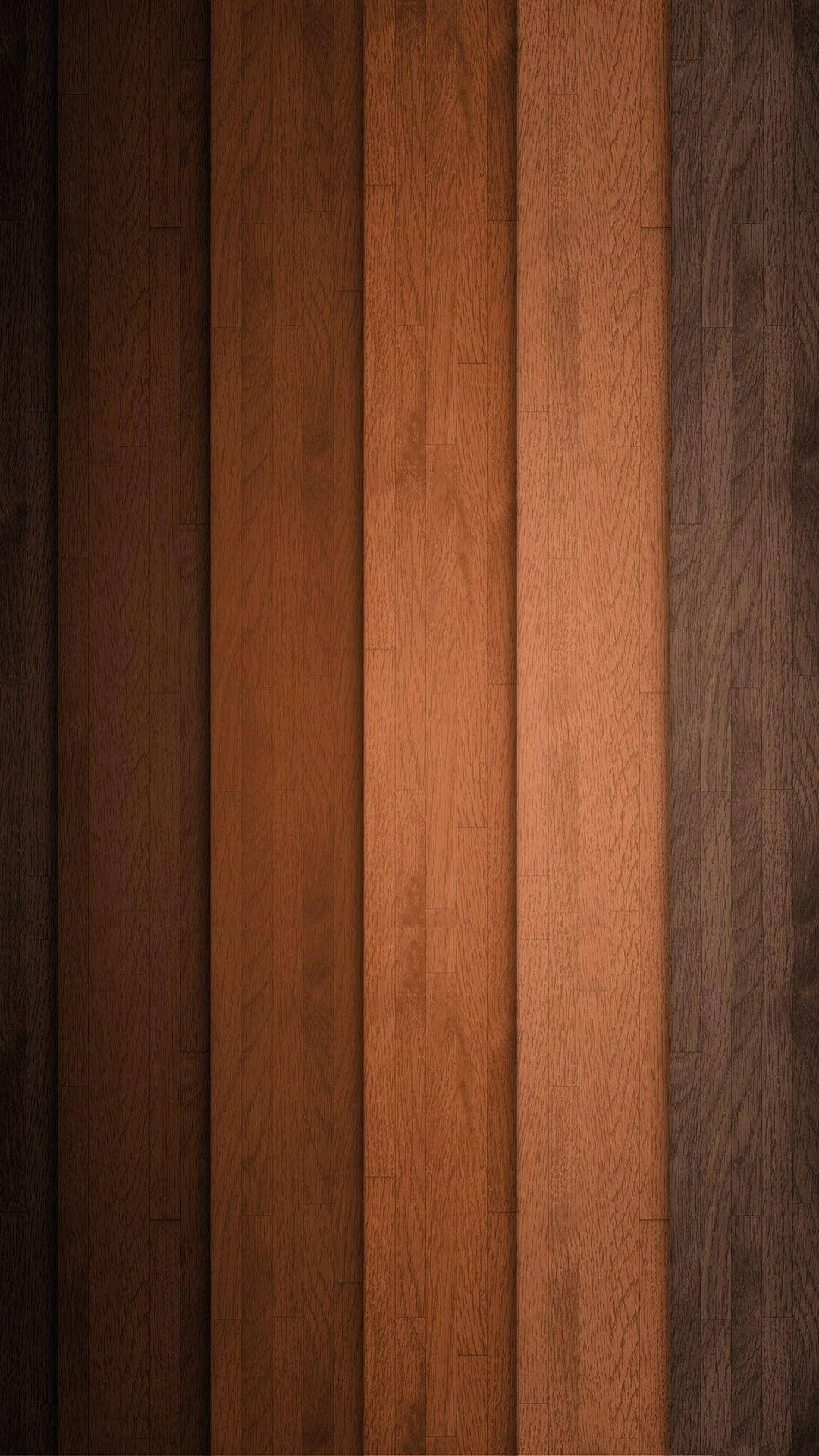 Brune træteksturpaneler Wallpapers