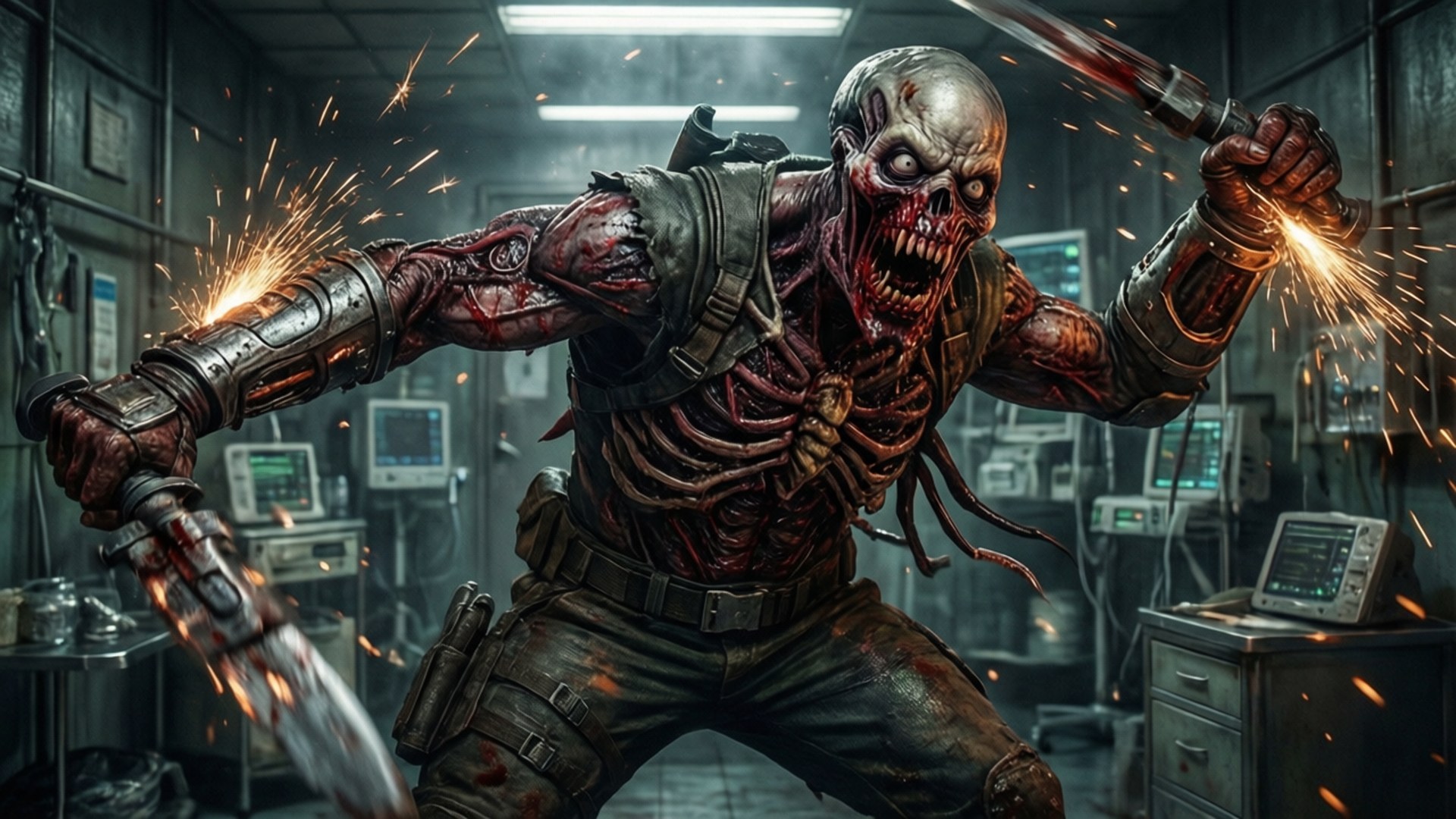 Brutal kamp i medicinsk afdeling Wallpapers