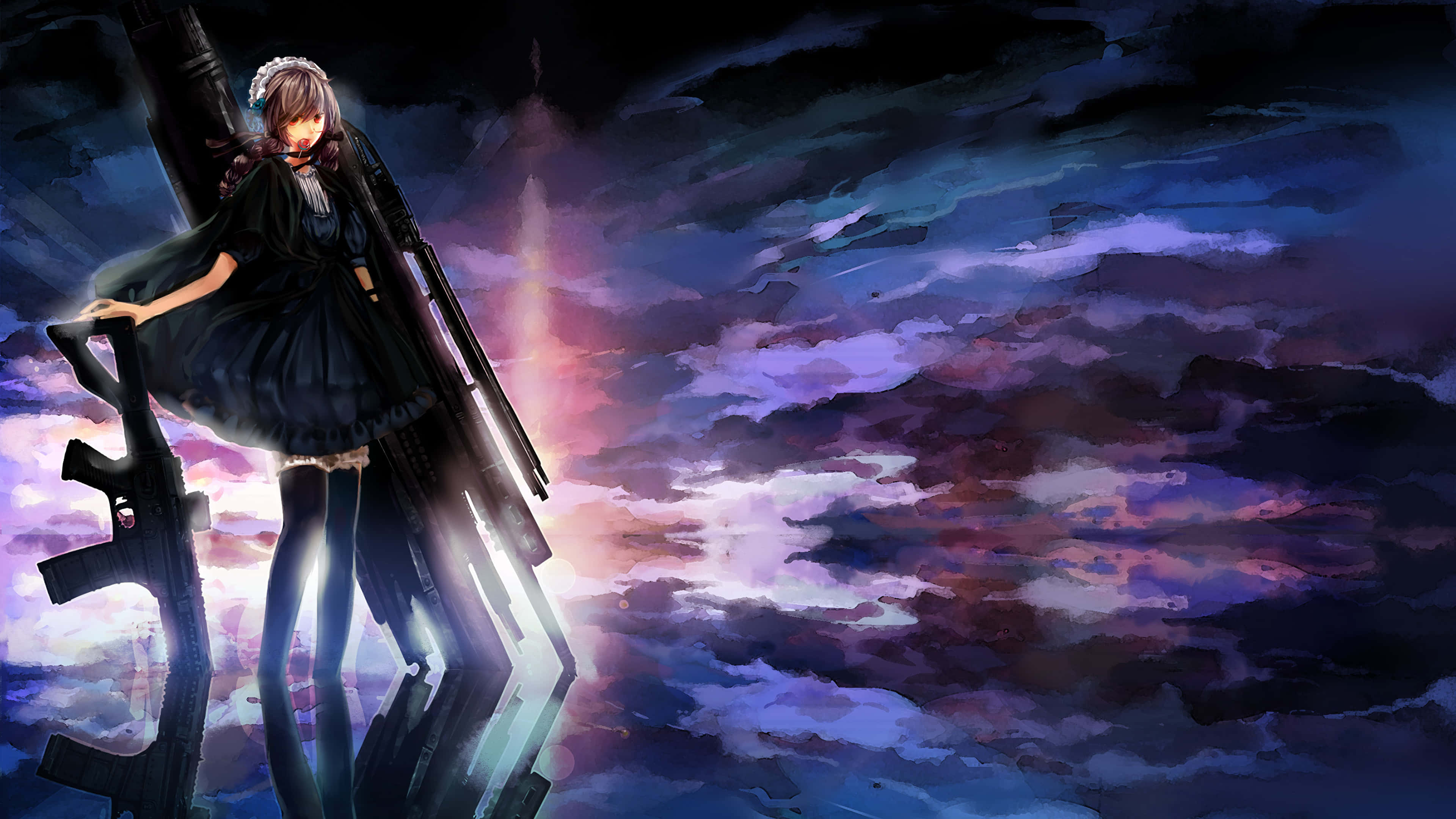 Bryd anime-grænserne med 4K-opløsning Wallpapers