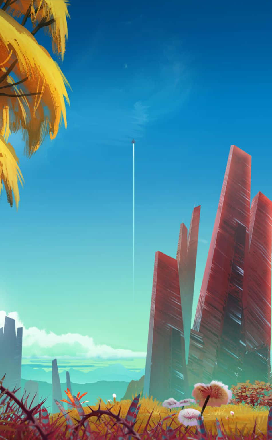 Bryd igennem den sidste grænse på din No Man's Sky-telefon Wallpapers