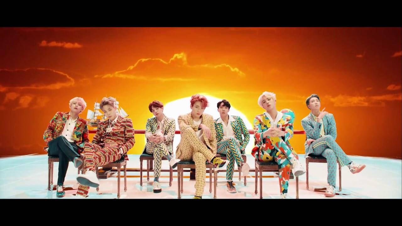 BTS "Idol" musikvideo skrivebordsbaggrund Wallpapers