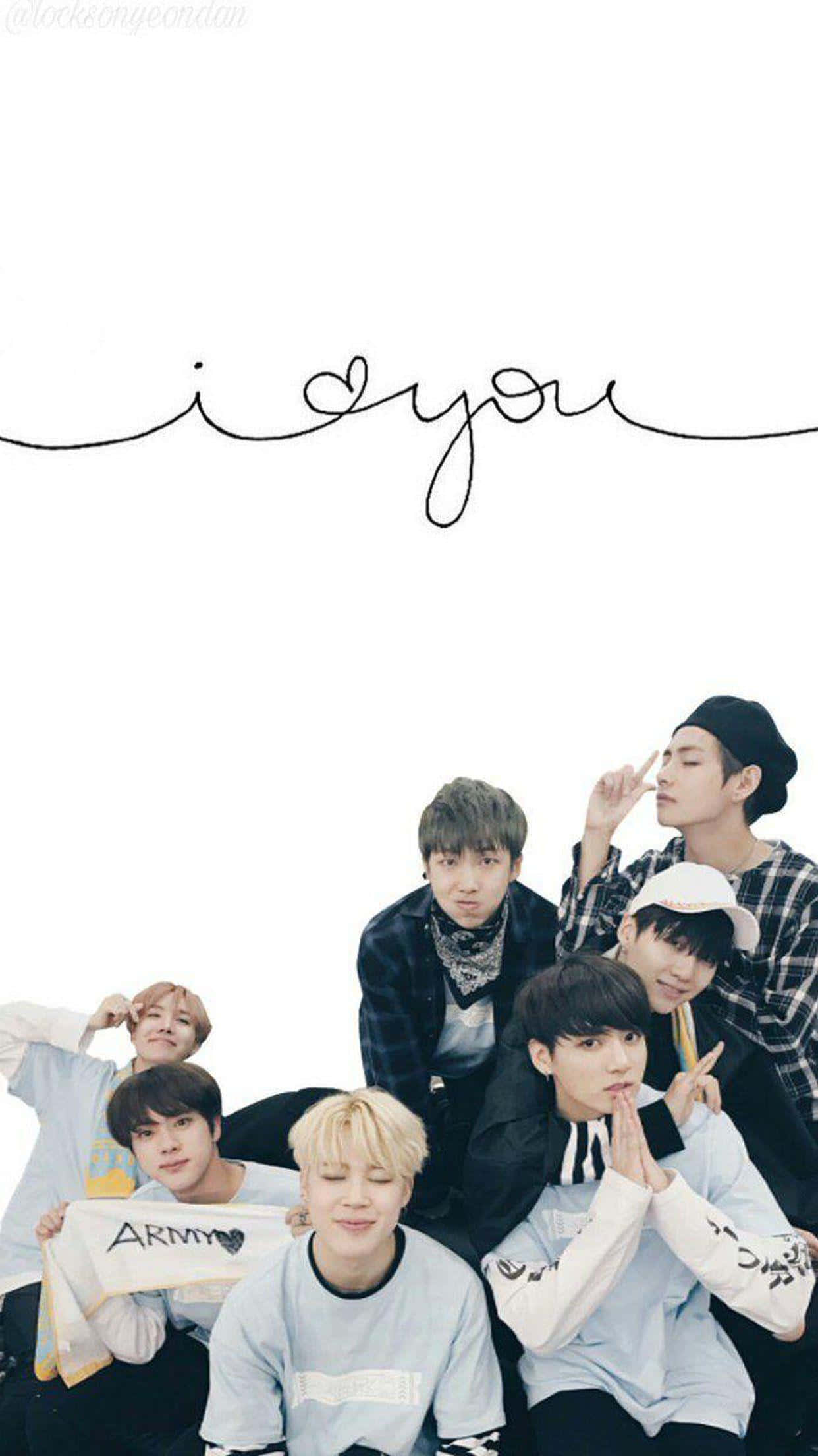 BTS Kærlighed iPhone Wallpapers