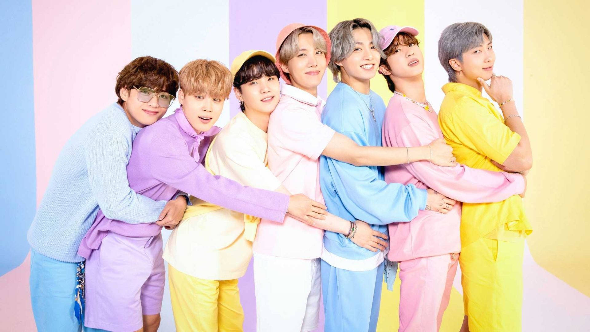 BTS Krammekæde Skrivebordsbaggrund Wallpapers