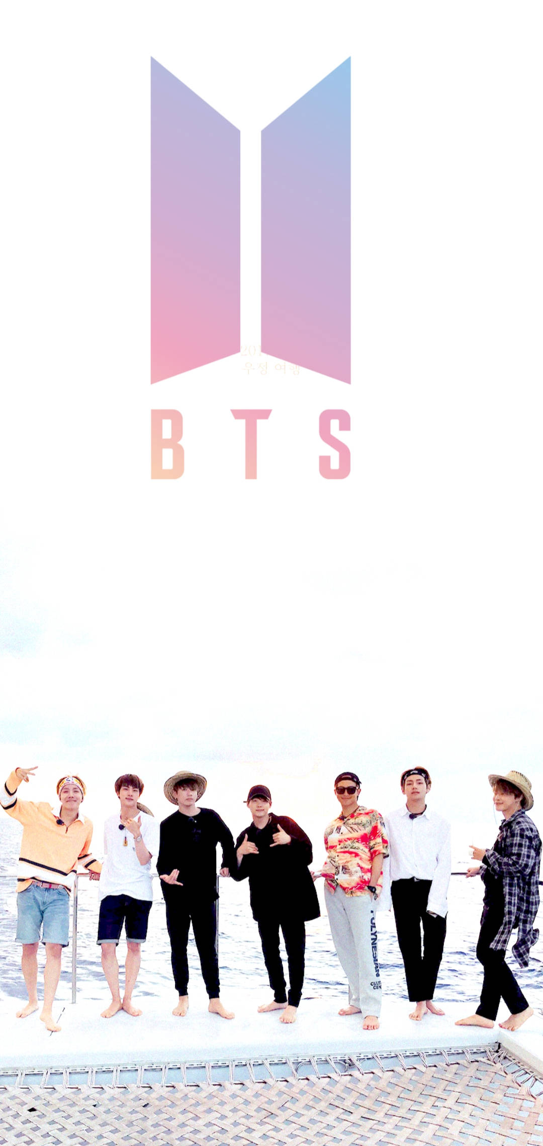 BTS låseskærm Bon Voyage Wallpapers
