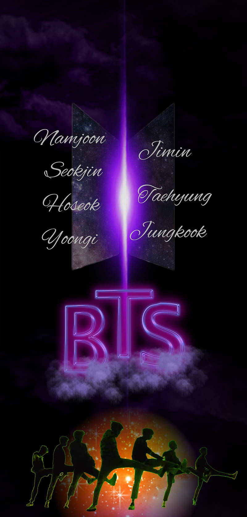 BTS Logo Fanart Wallpapers