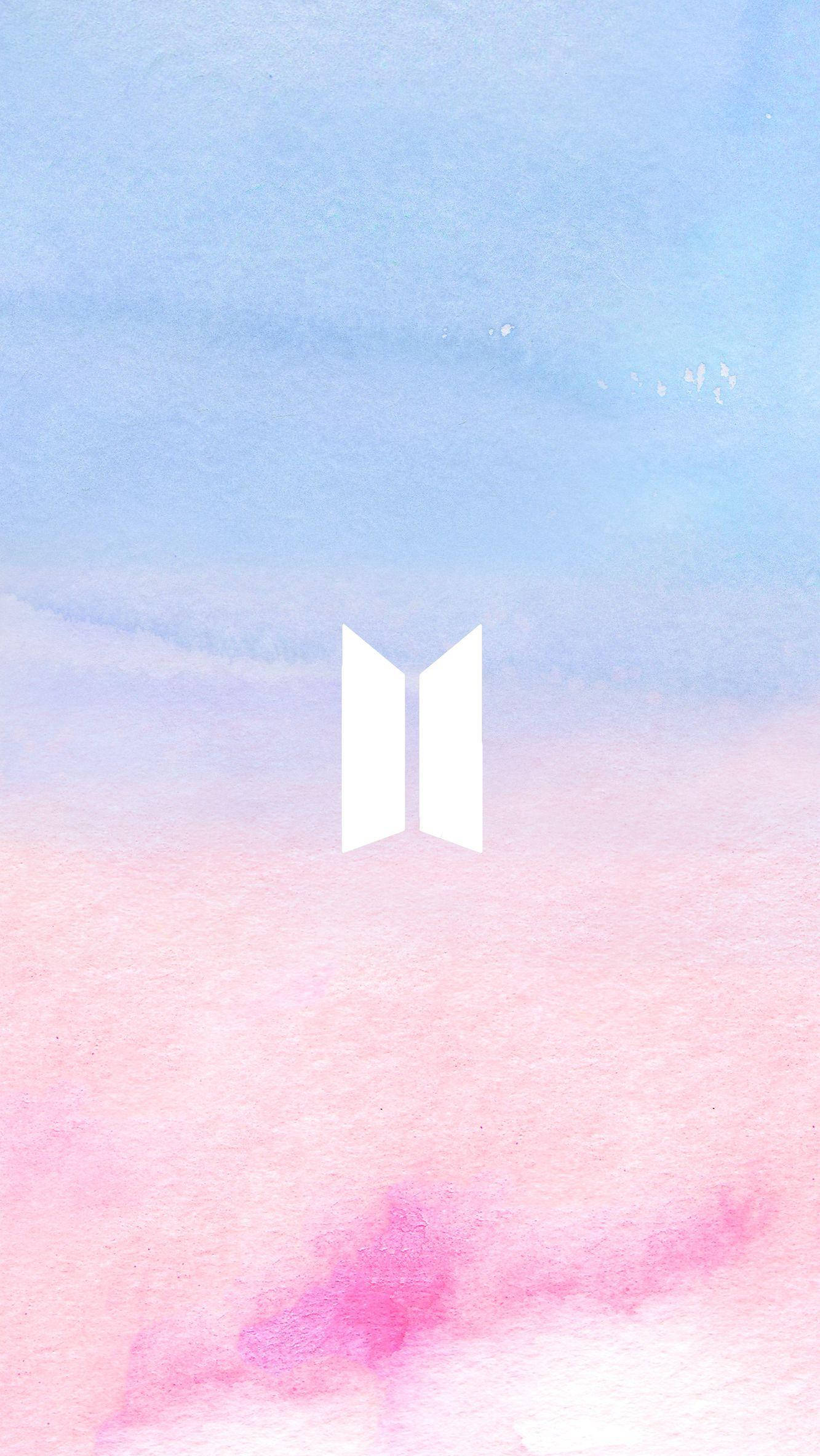 BTS Logo i Pastel Wallpapers