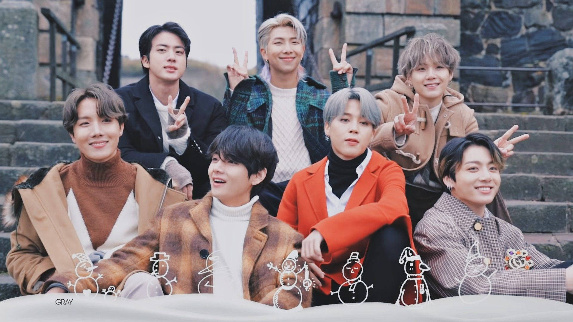 BTS Snefnug Desktop Wallpaper Wallpapers