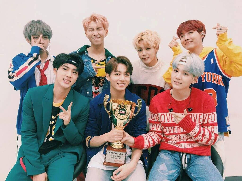 BTS Trofæ Skrivebordsbaggrund Wallpapers