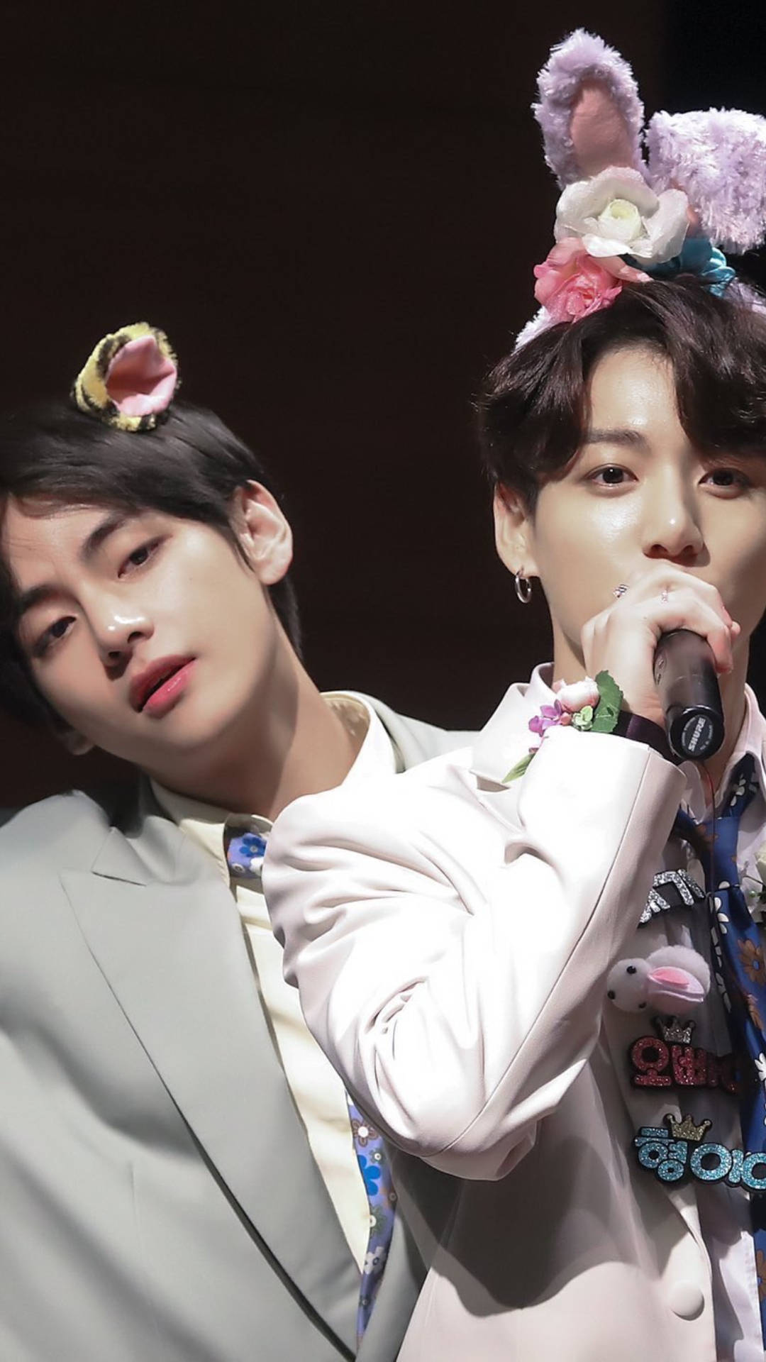 BTS V Jungkook Søde Pandebånd Wallpapers
