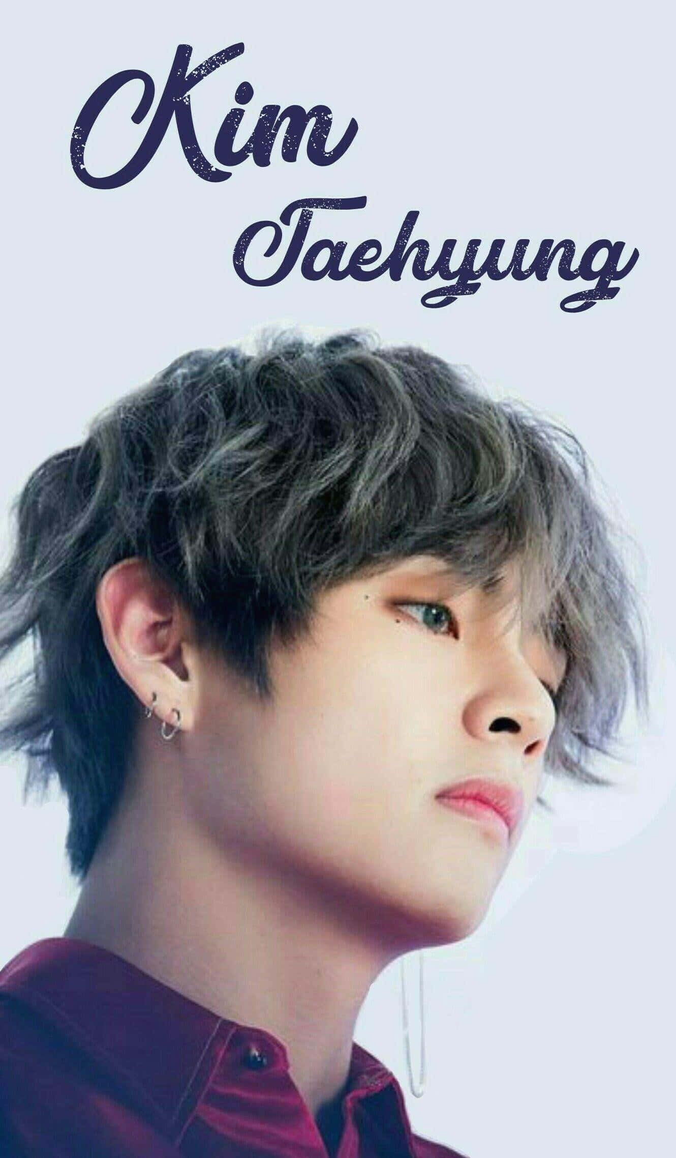 Bts V udstråler ren stjernestyrke i dette slående portræt Wallpapers