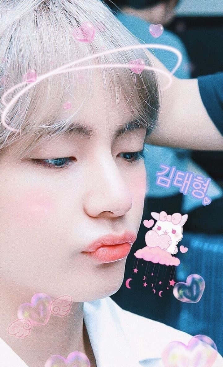 BTS V viser sin unikke stil Wallpapers