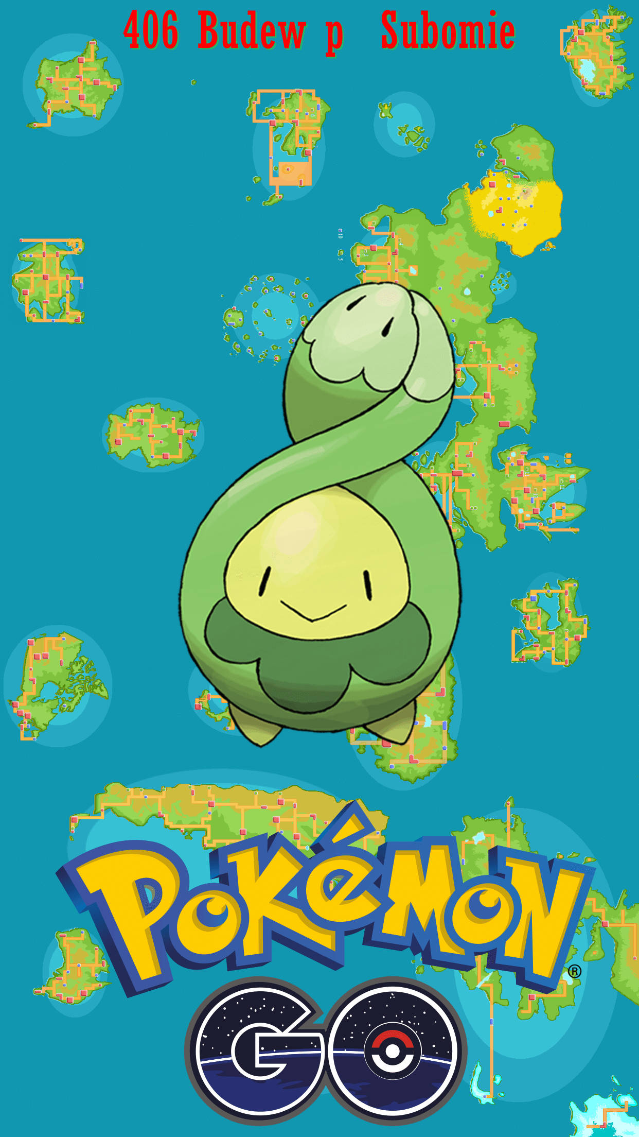 Budew på blå abstrakt baggrund Wallpapers