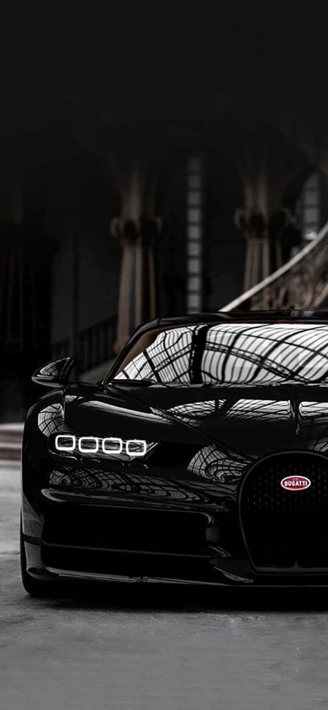 Bugatti klassisk stil på iPhone XS Wallpapers