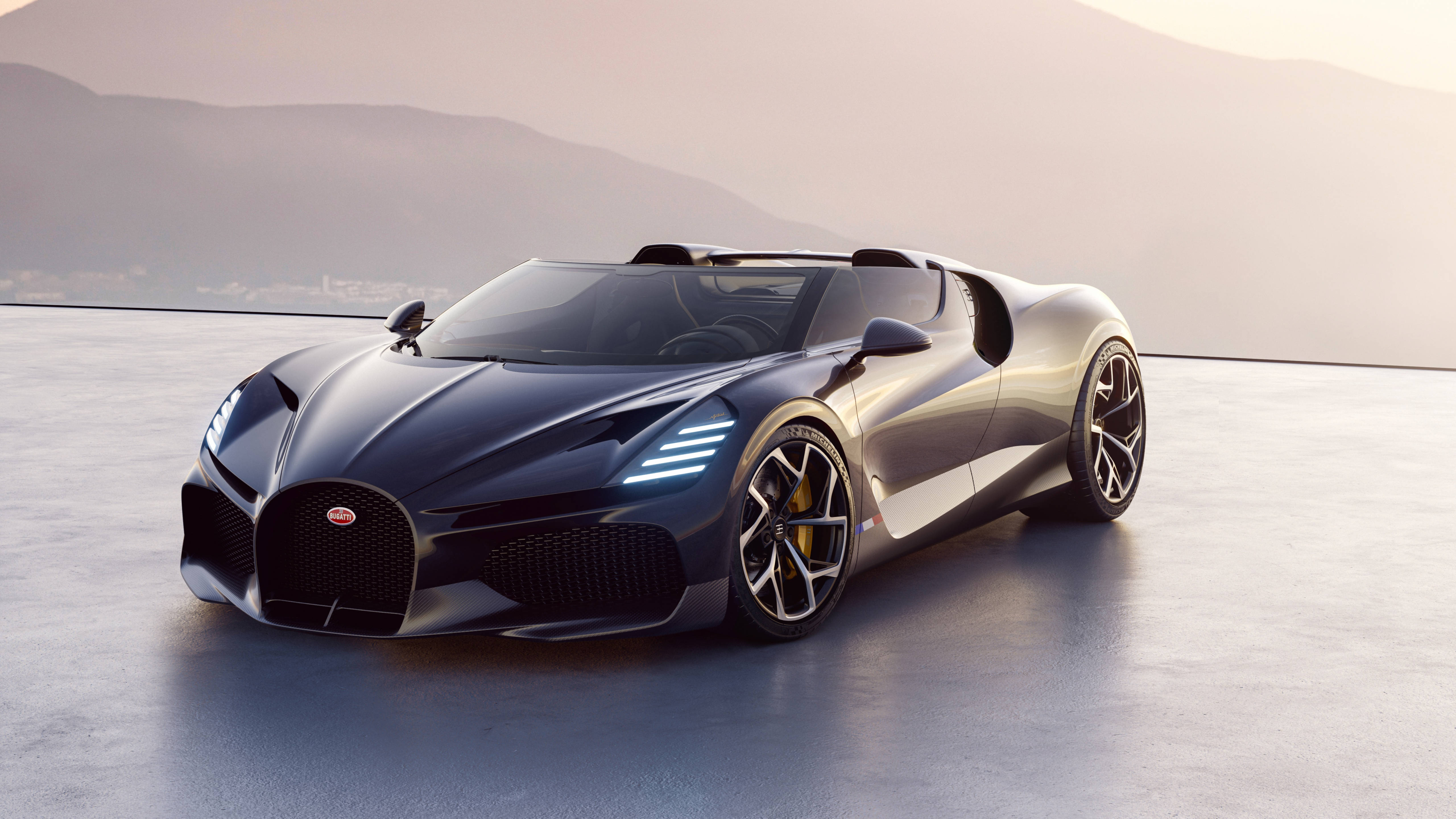 Bugatti W16 Mistral 4K Laptop Bil Wallpapers