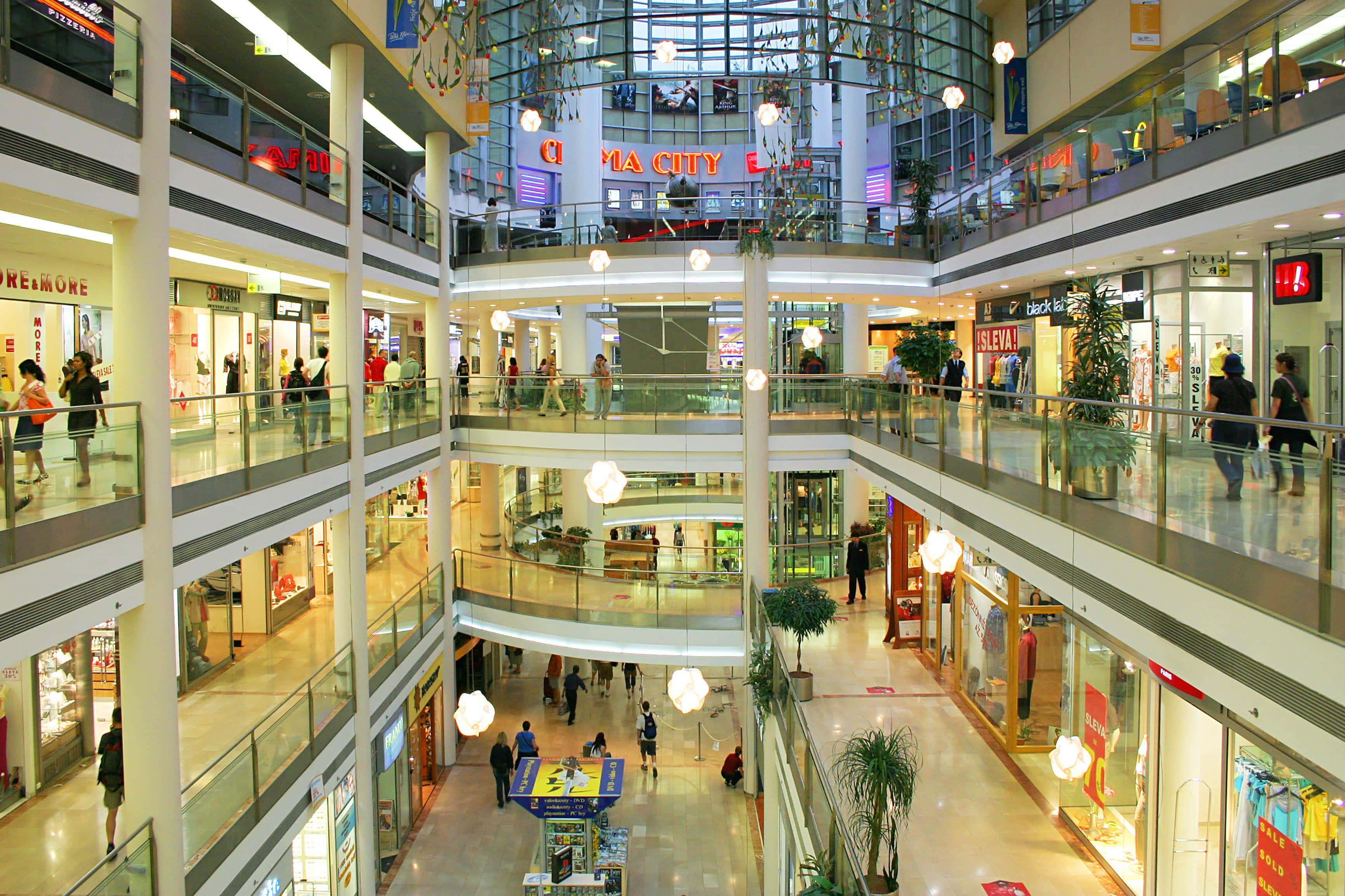 Butikscenter-baggrund Wallpapers