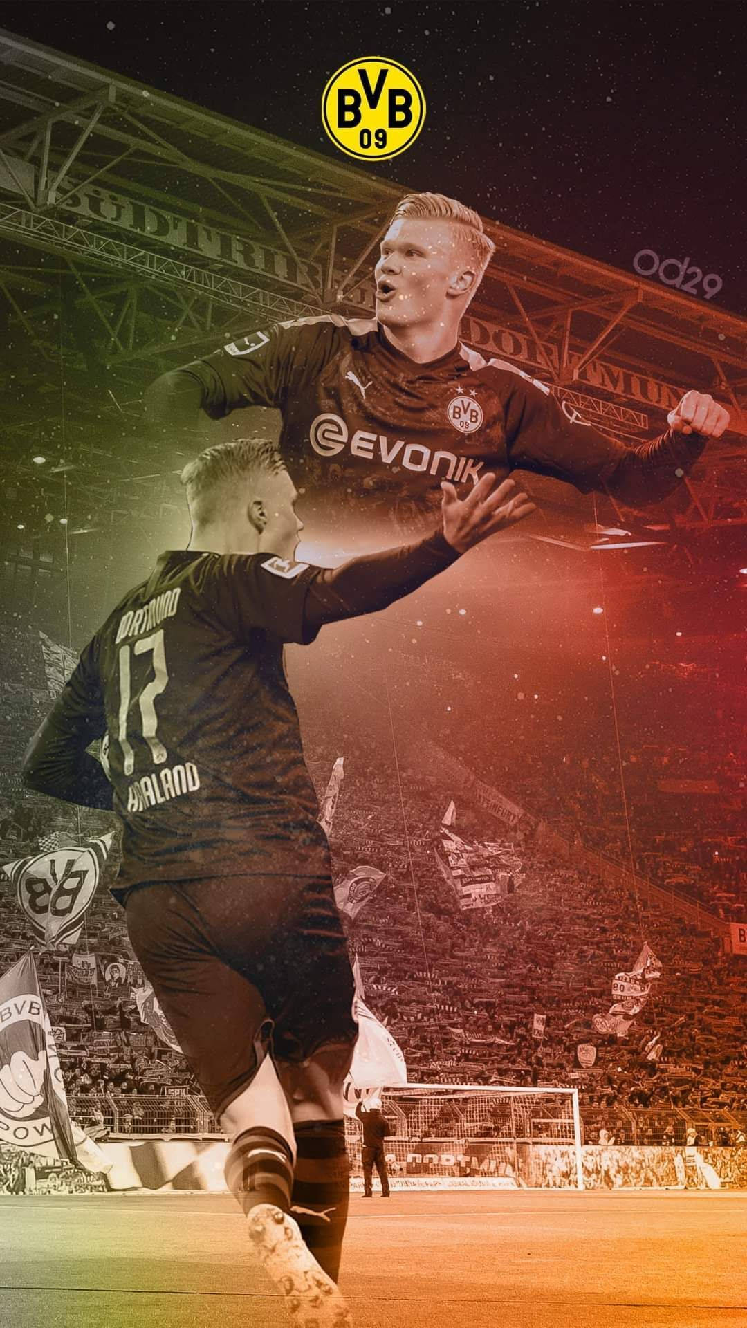 BVB-angriber Erling Haaland Wallpapers