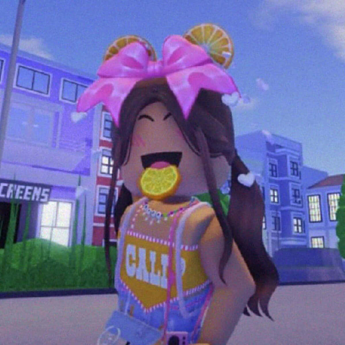 California Roblox Girl Preppy Profilbillede Wallpapers