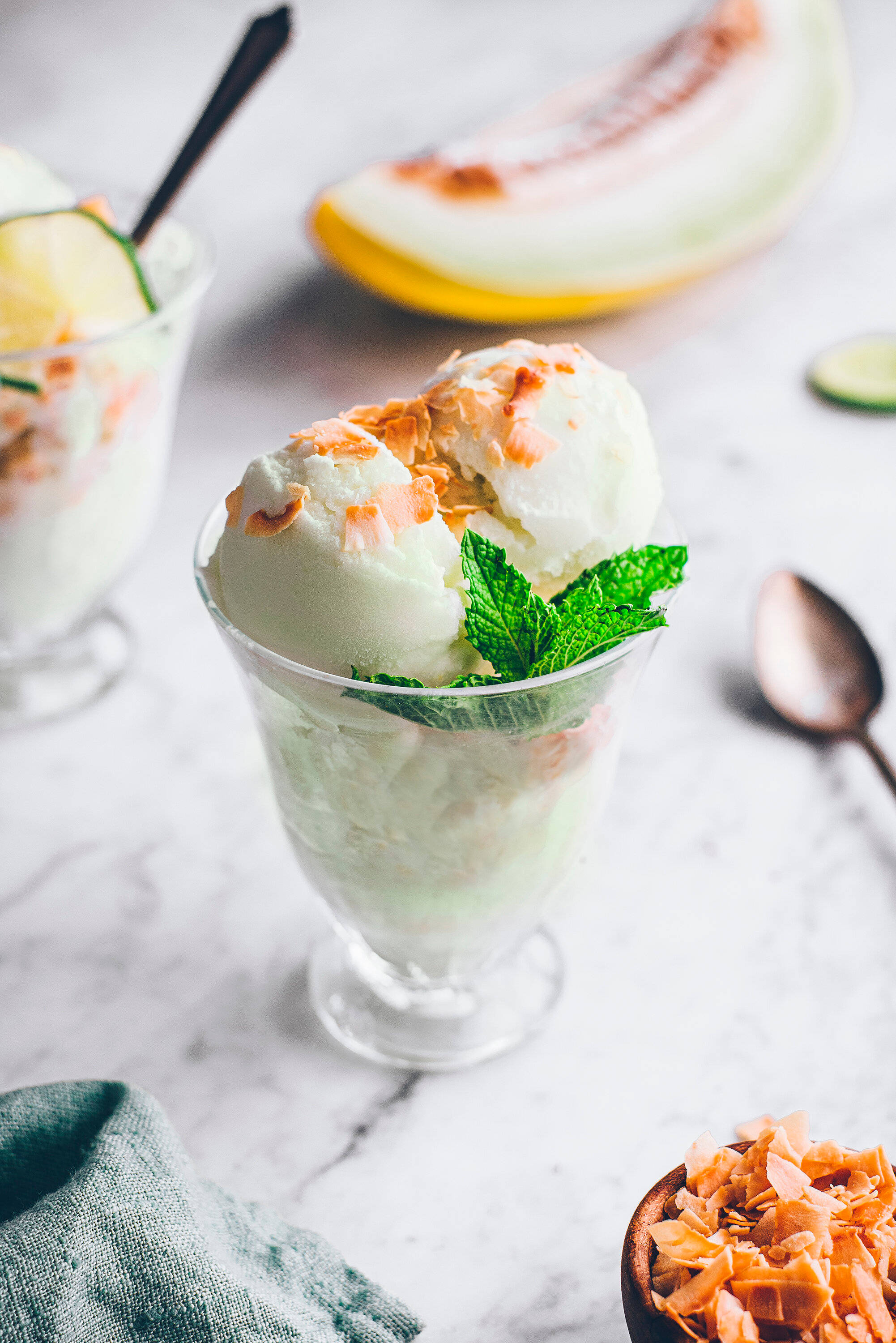 Canary Melon Dessert Wallpapers