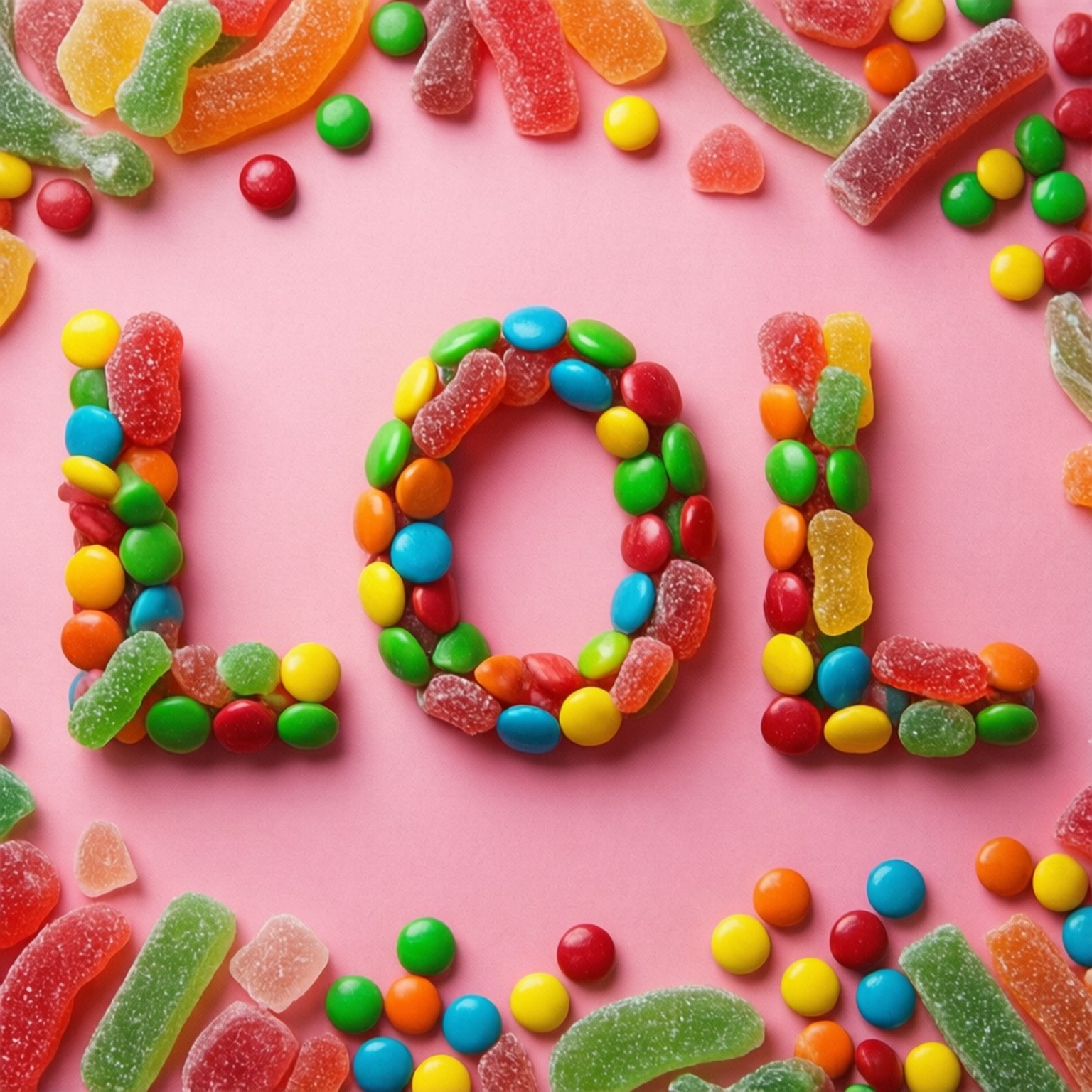 Candy LOL Bogstaver Wallpapers