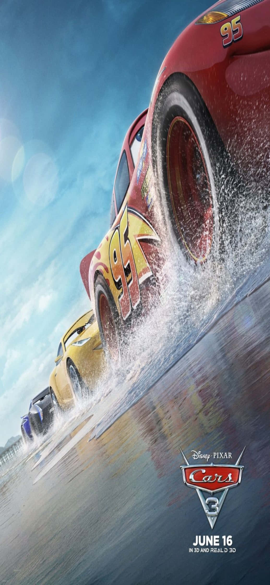 Cars Key Art iPhone X Baggrund Wallpapers