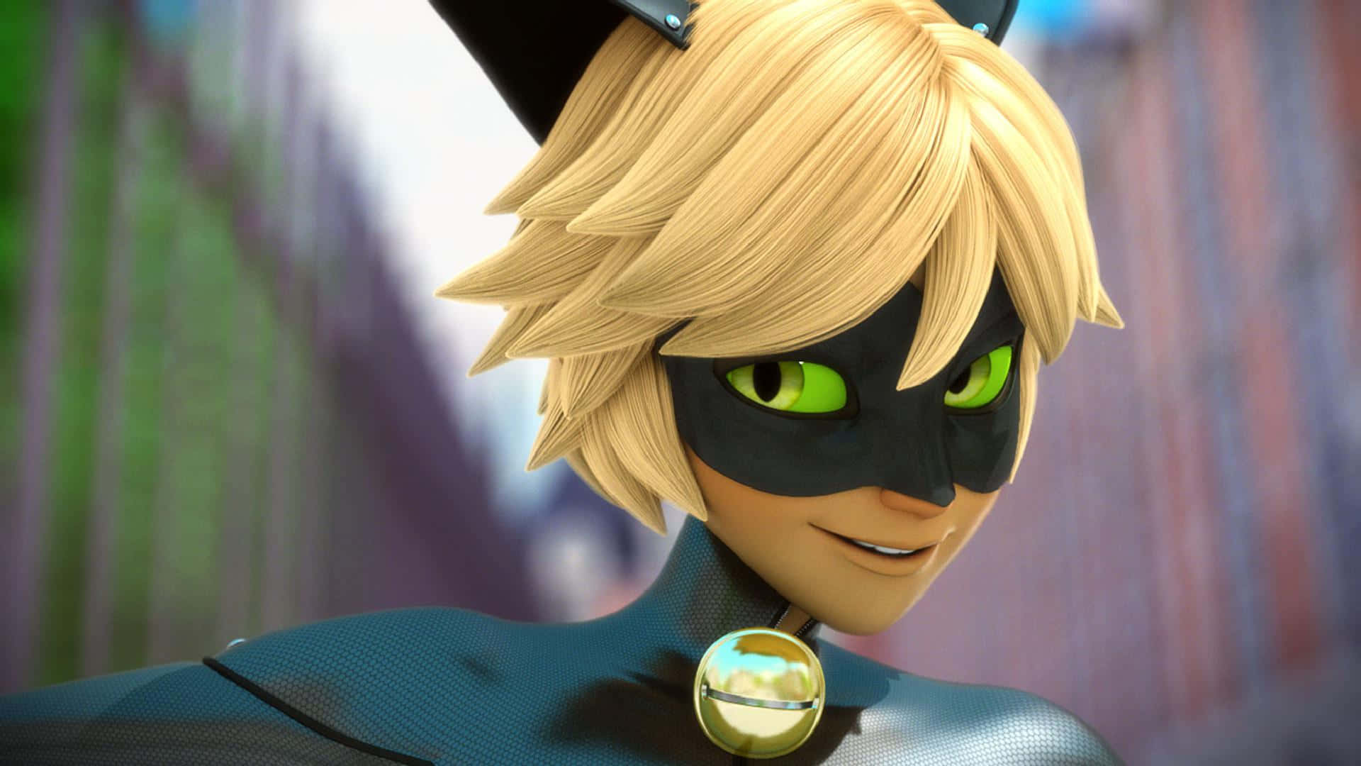 Cat Noir, klar til ethvert eventyr. Wallpapers