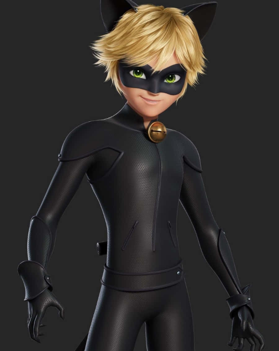 Cat Noir på rov i byen Wallpapers