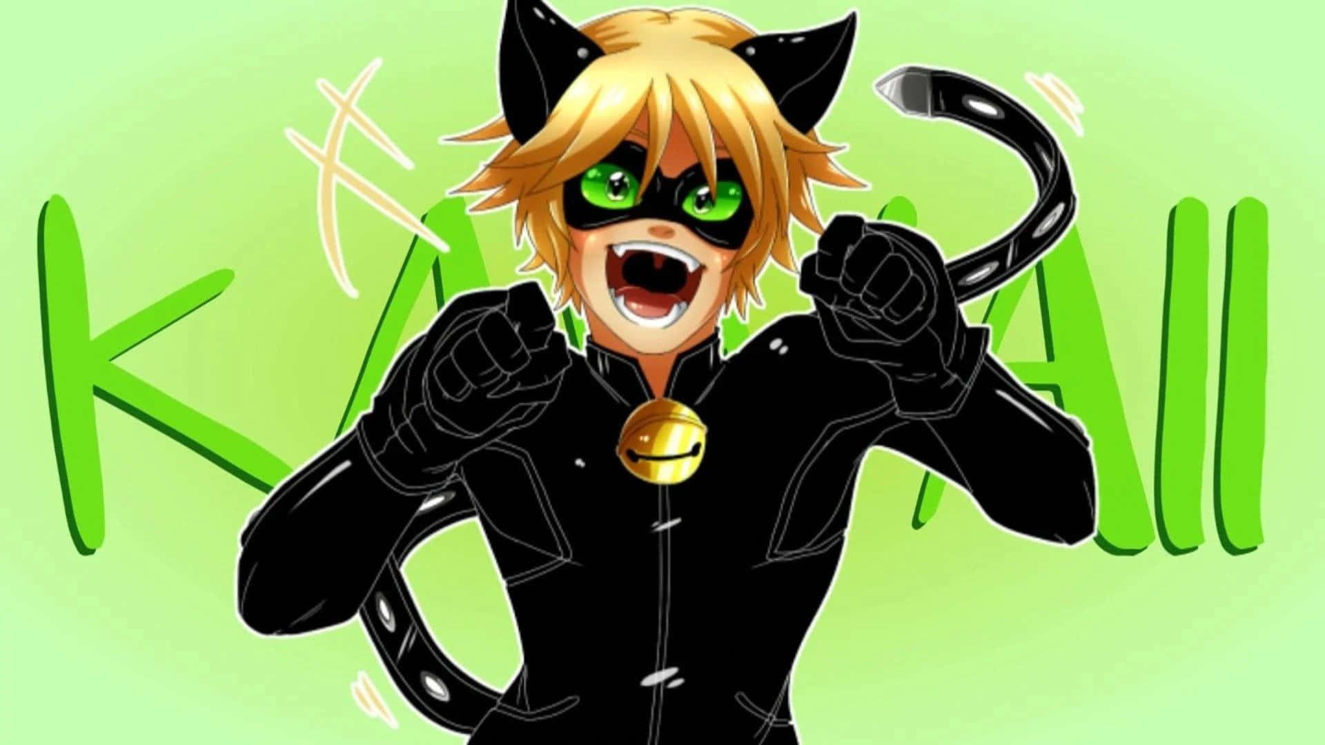 Cat Noir patruljerer sit territorium Wallpapers